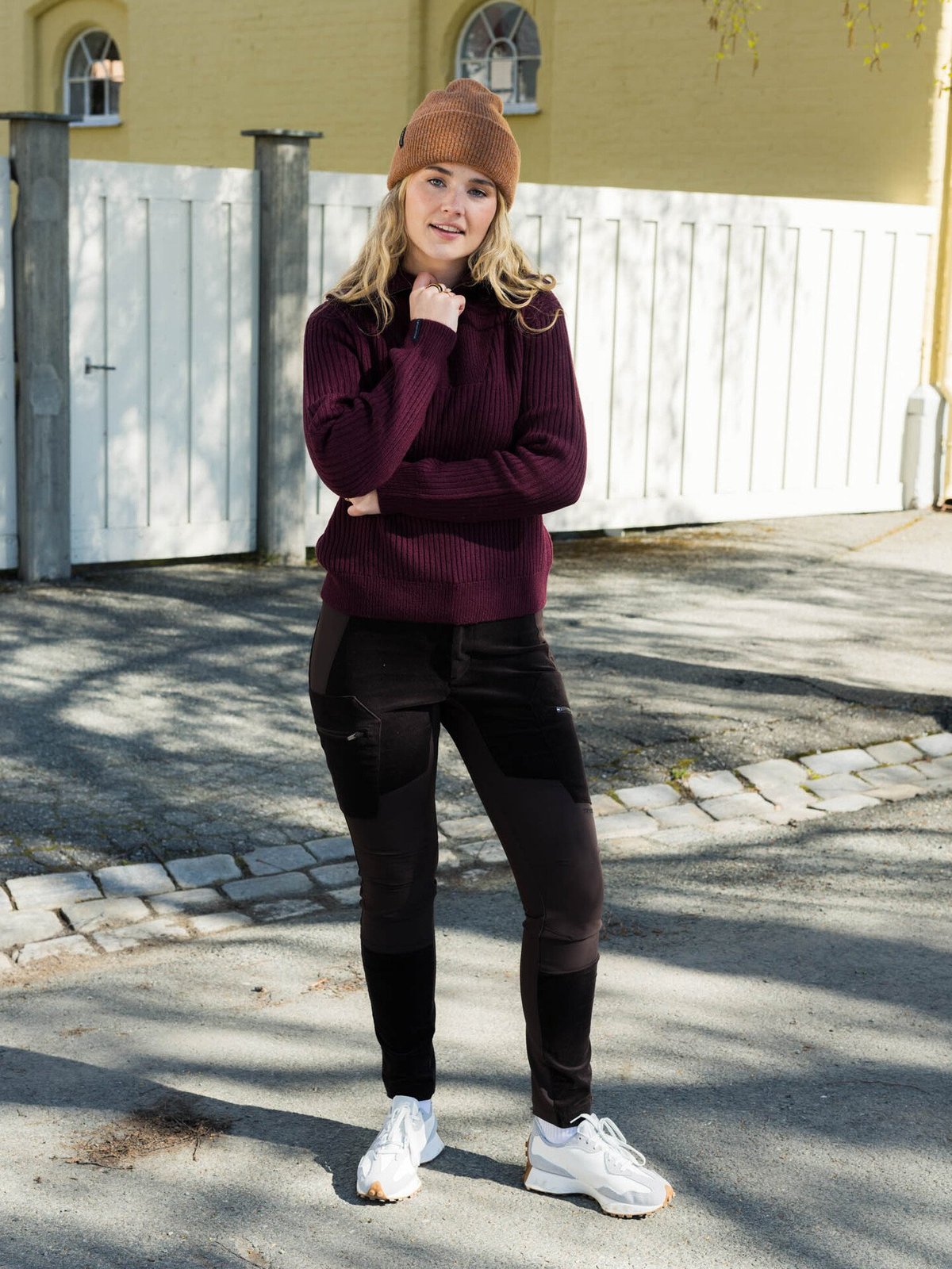 Twentyfour Aurora Shape Cordbukse Mørk Brun