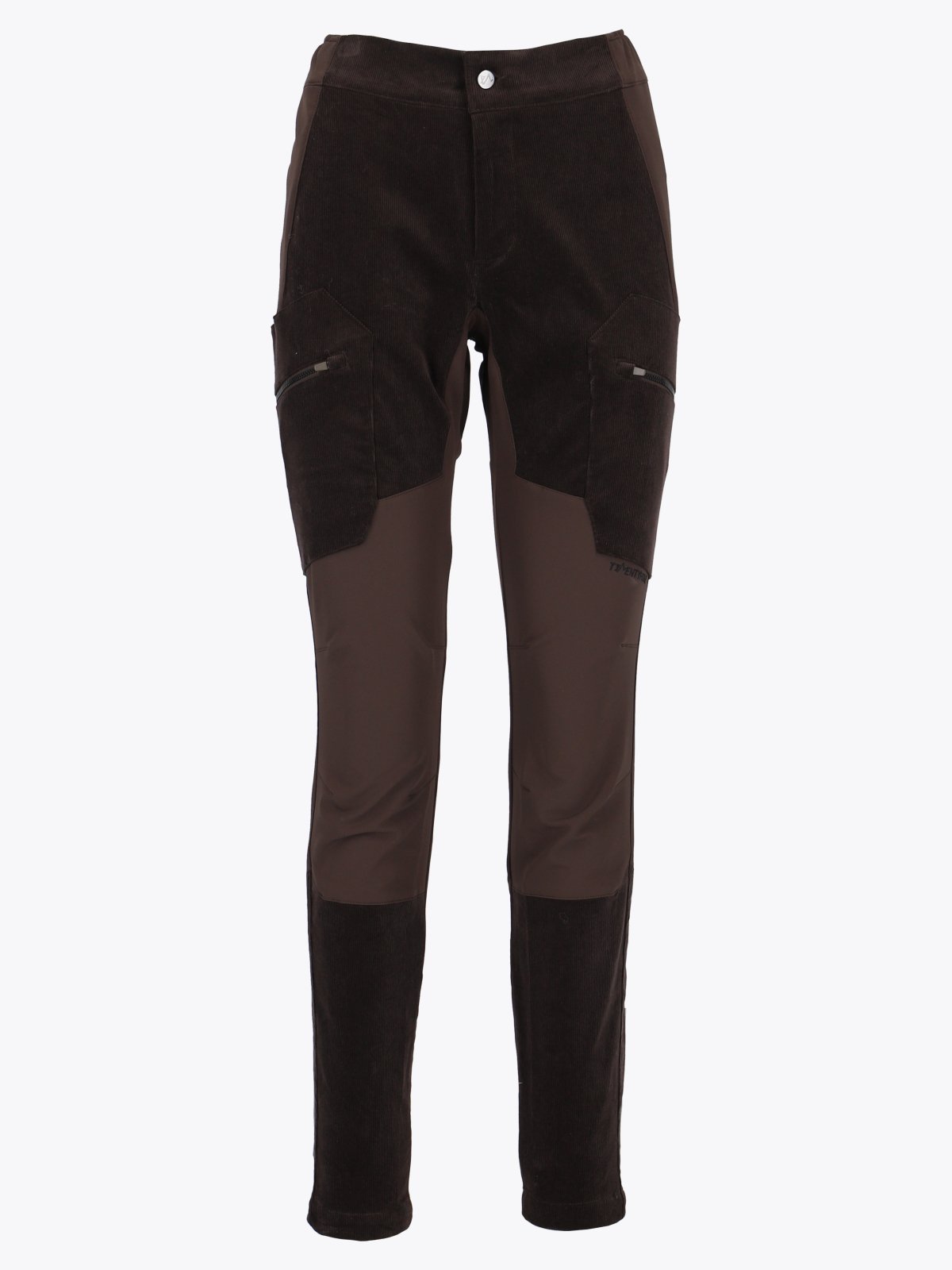 Twentyfour Aurora Shape Cordbukse Mørk Brun