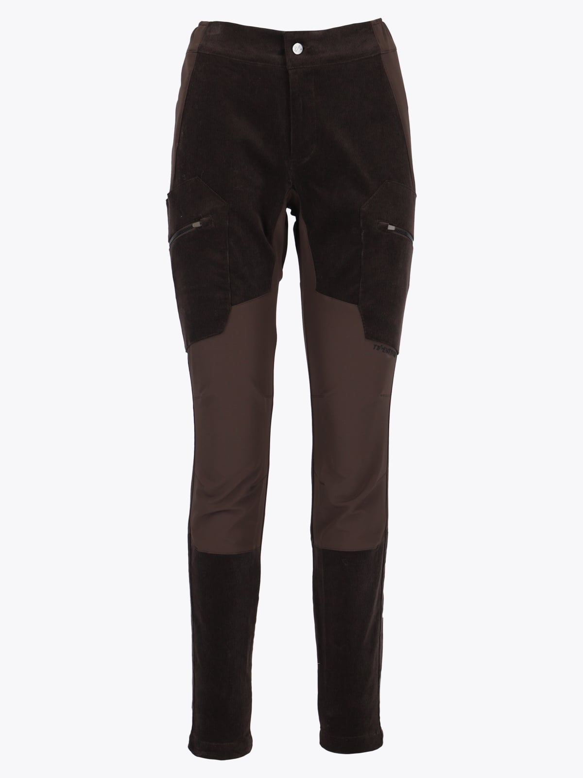 Twentyfour Aurora Shape Cordbukse Mørk Brun