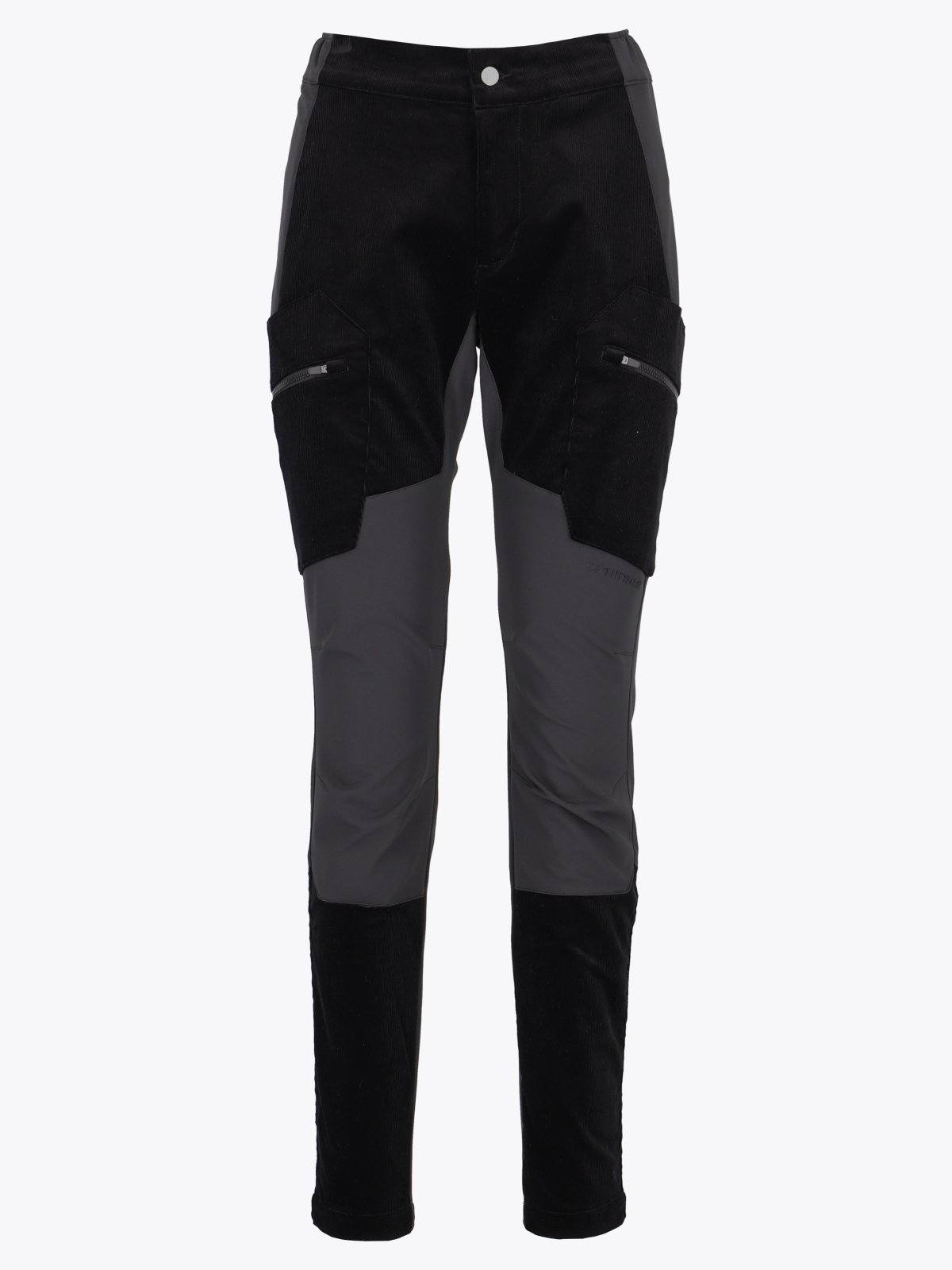 Twentyfour Aurora Shape Cordbukse Sort