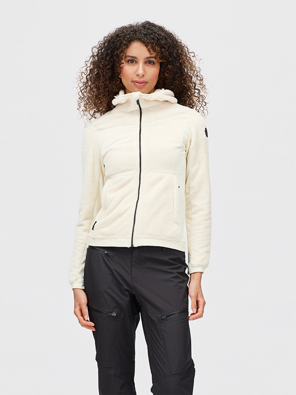 Twentyfour Aurora Air Fleece Gråhvit