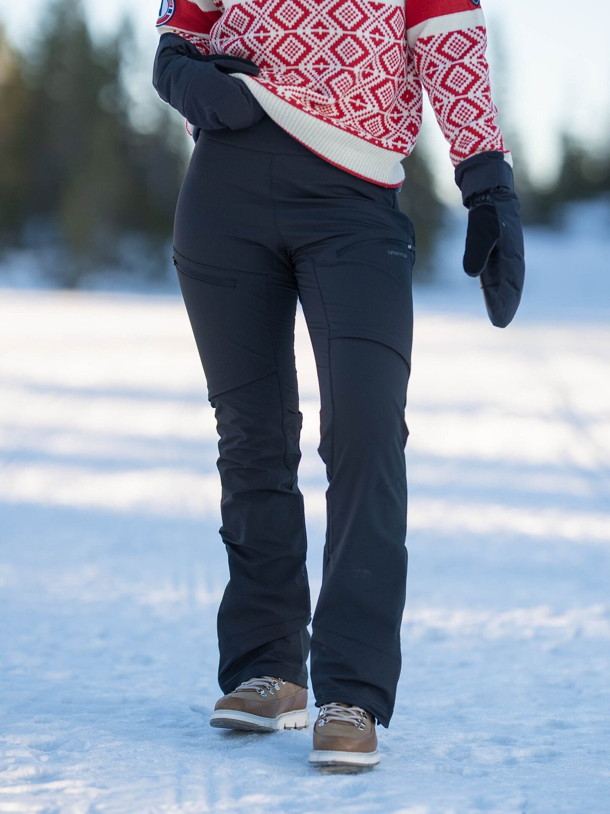 Twentyfour Aurora Softshell Tour Bukse Sort