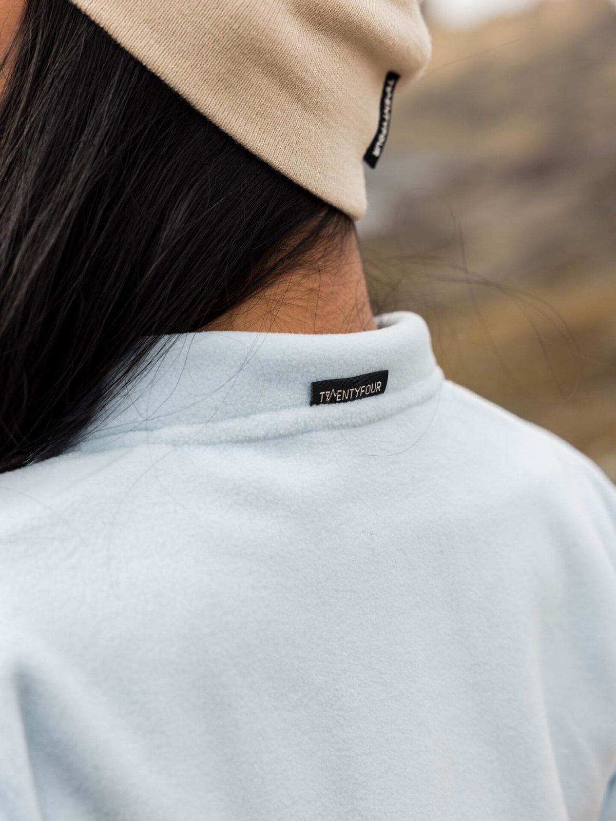 Twentyfour Aurora Half Zip Fleece Isblå