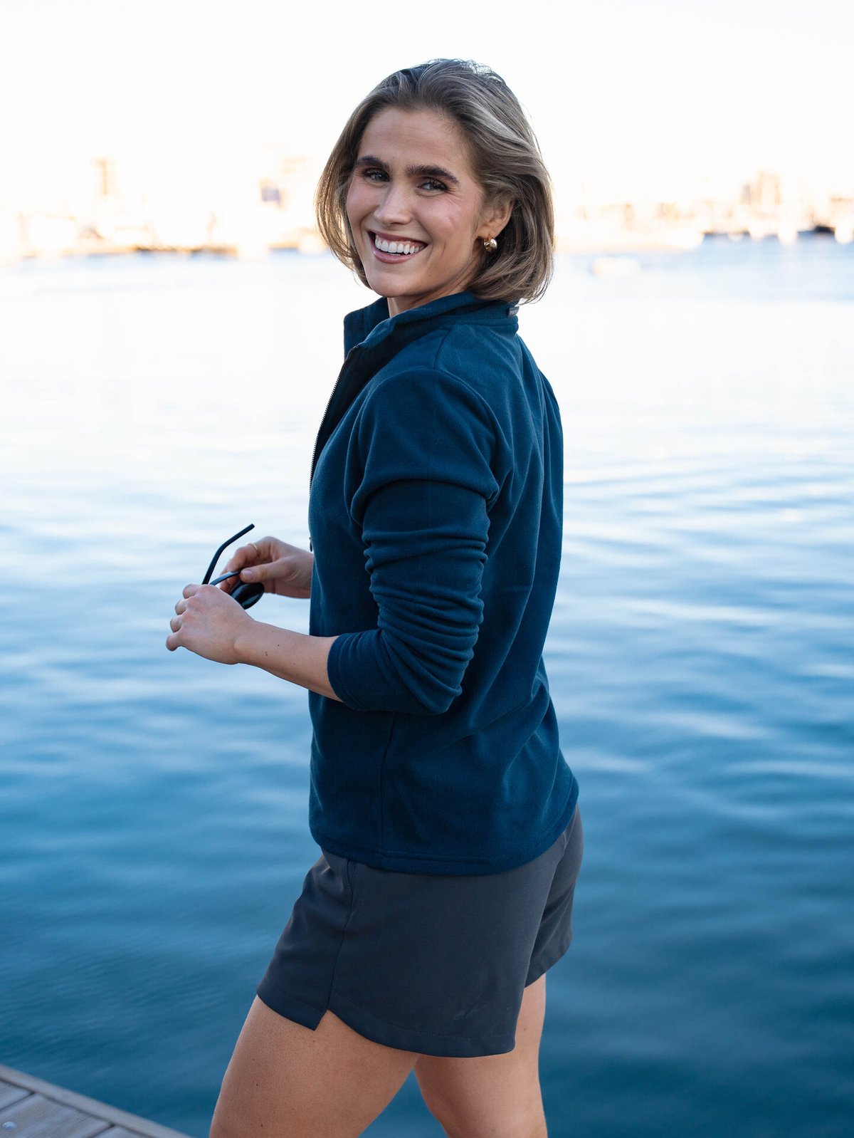 Twentyfour Aurora Half Zip Fleece Marine