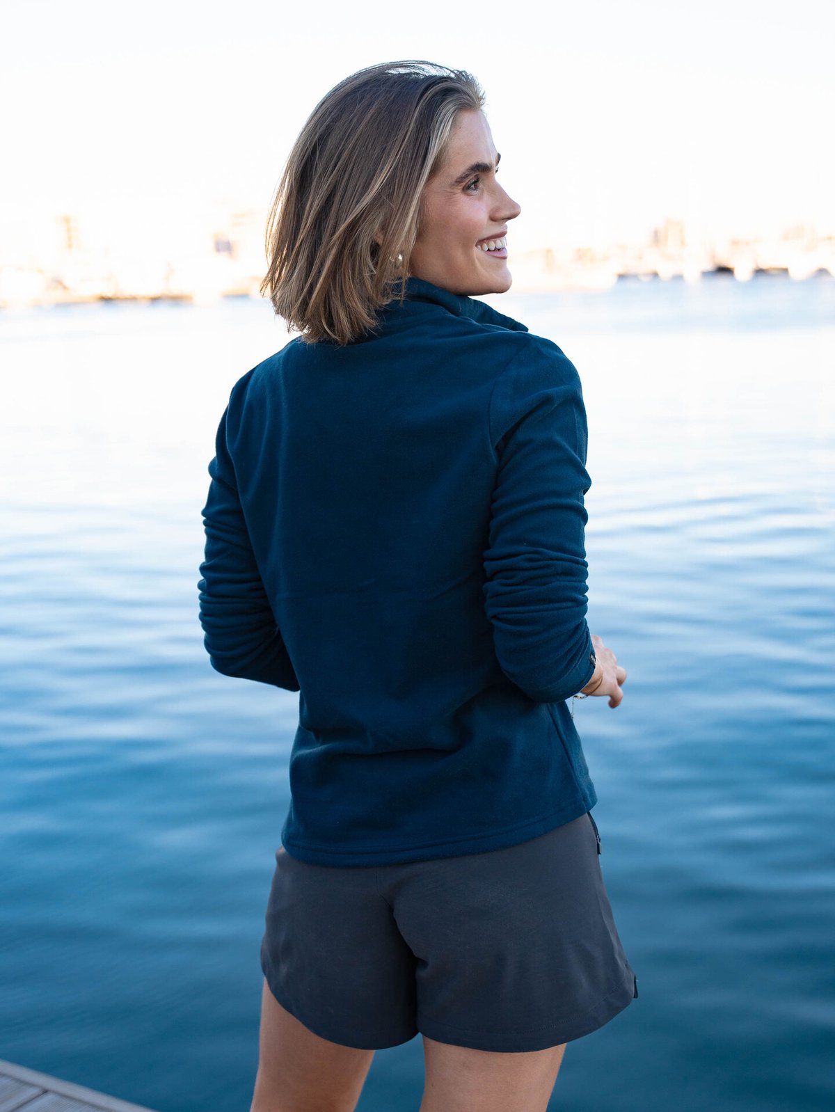 Twentyfour Aurora Half Zip Fleece Marine