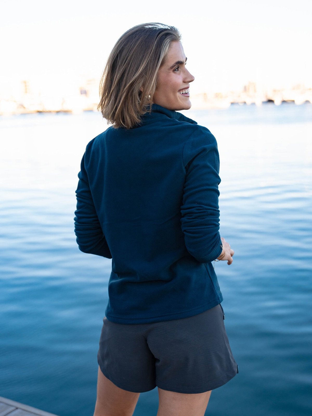 Twentyfour Aurora Half Zip Fleece Marine