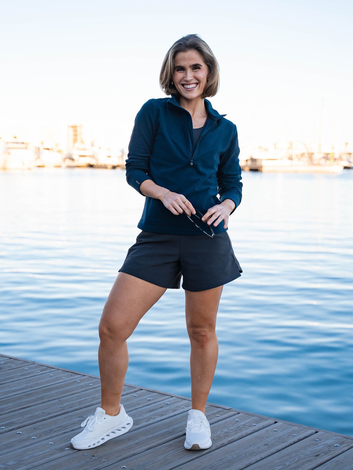 Twentyfour Aurora Half Zip Fleece Marine