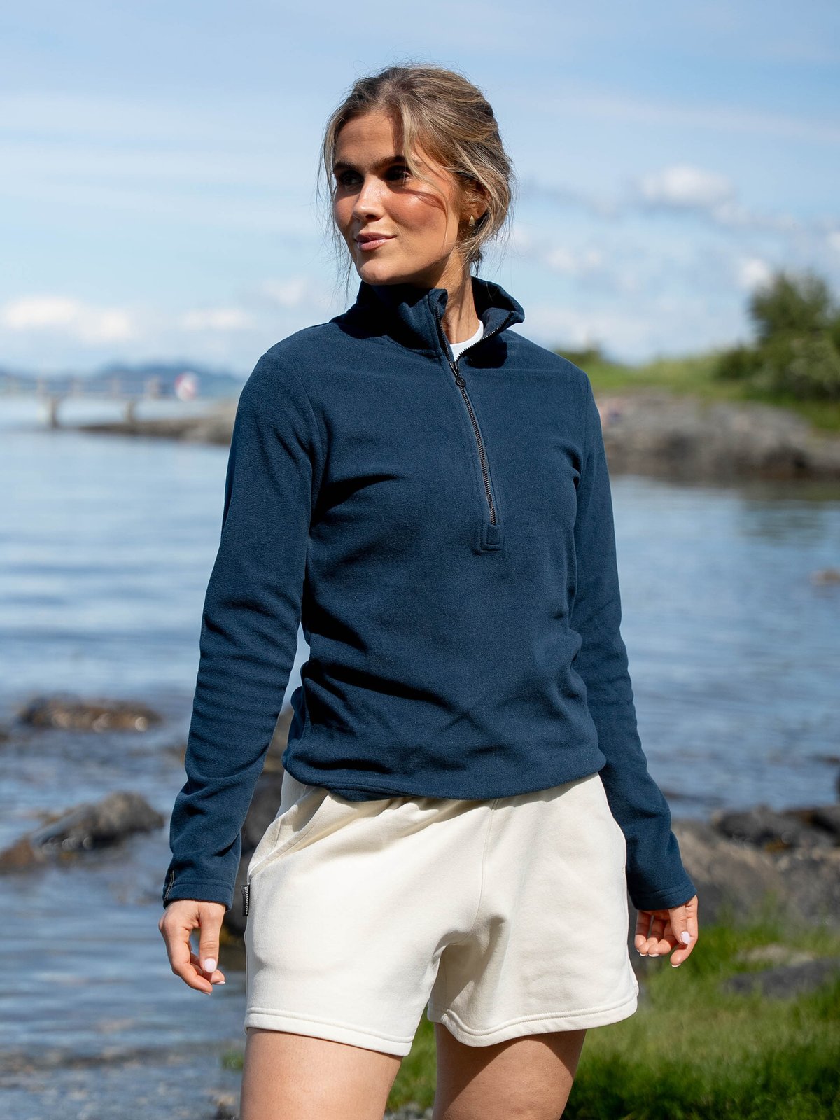 Twentyfour Aurora Half Zip Fleece Marine