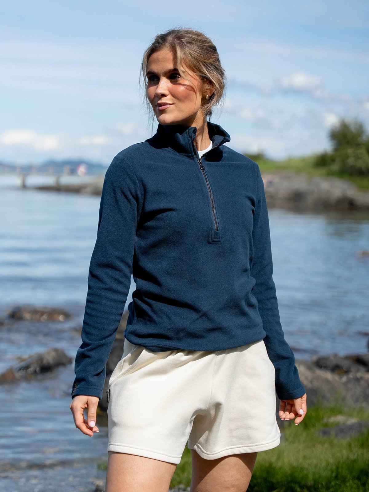 Twentyfour Aurora Half Zip Fleece Marine