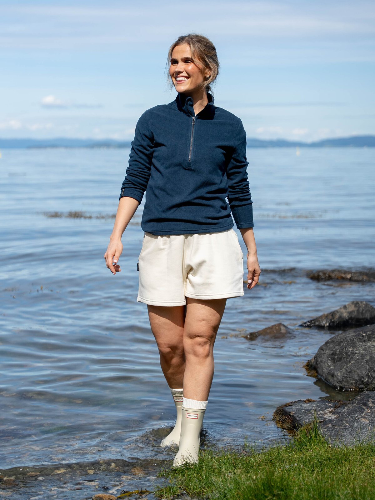 Twentyfour Aurora Half Zip Fleece Marine