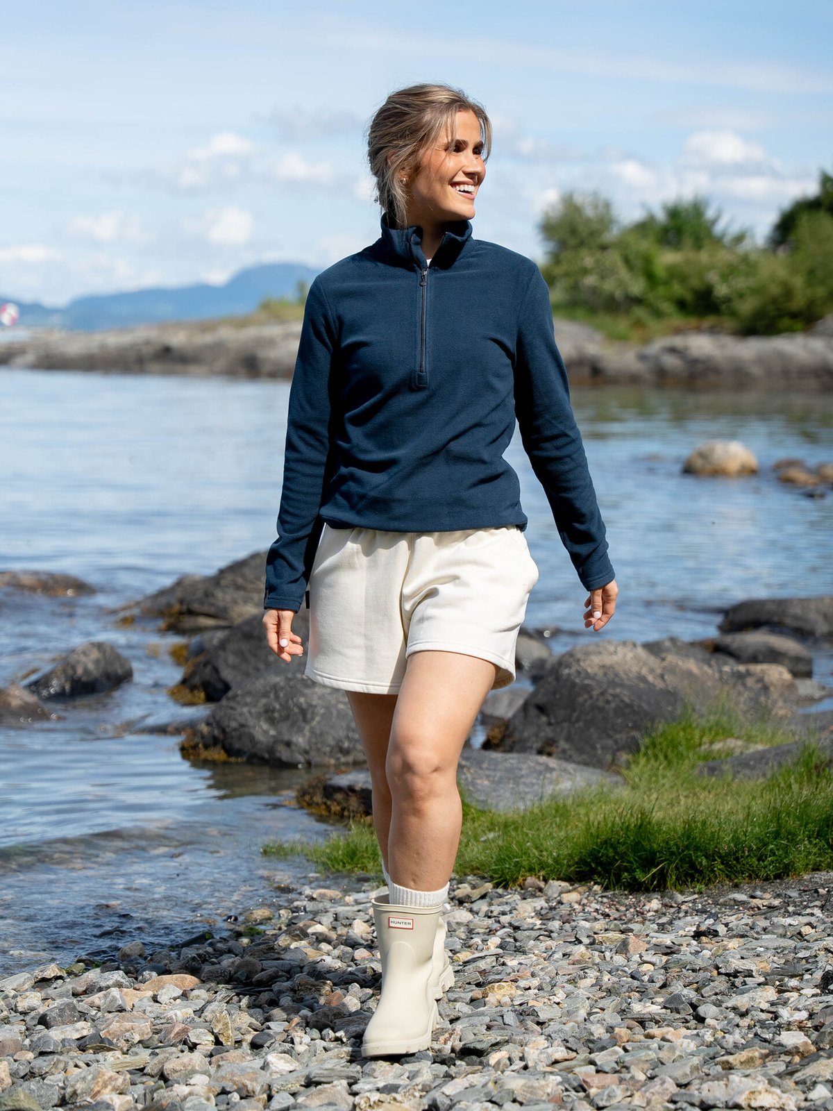 Twentyfour Aurora Half Zip Fleece Marine