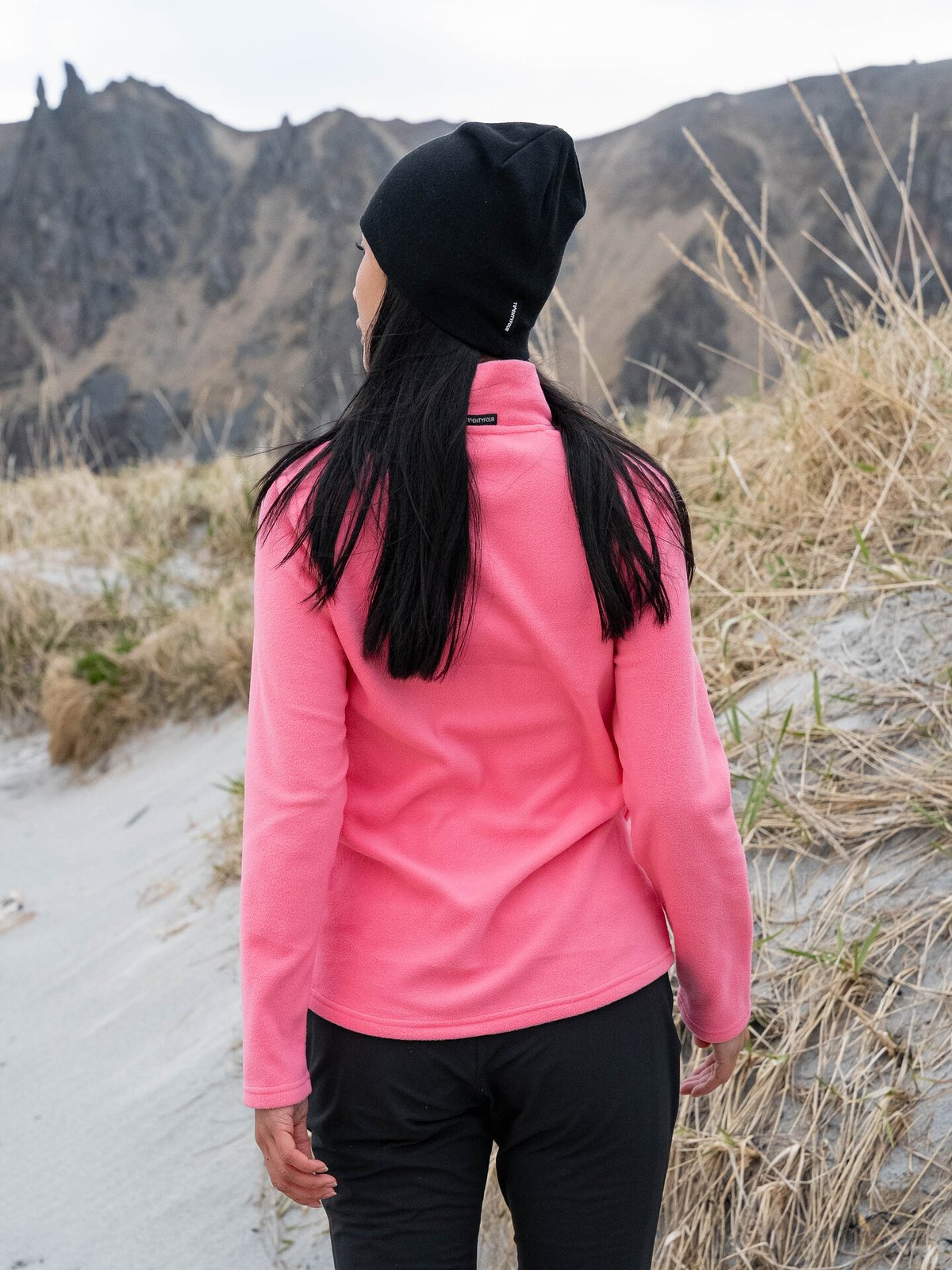 Twentyfour Aurora Half Zip Fleece Rosa