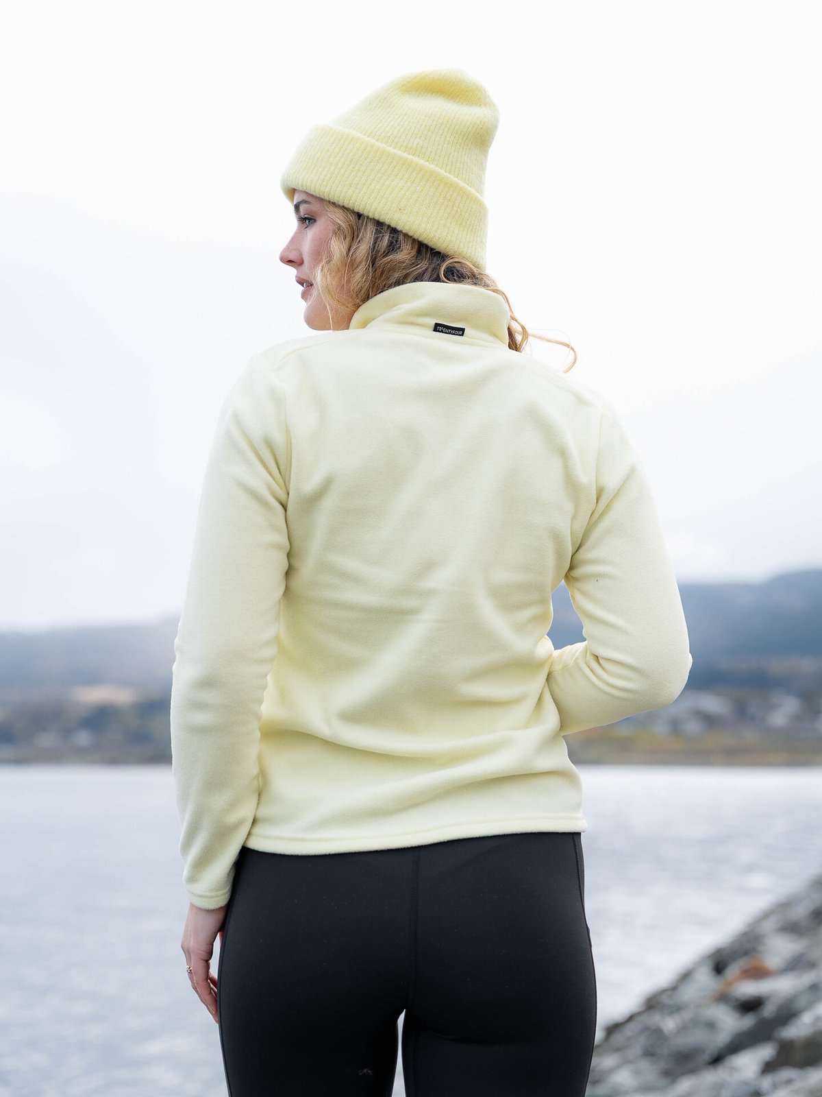 Twentyfour Aurora Half Zip Fleece Sitrus