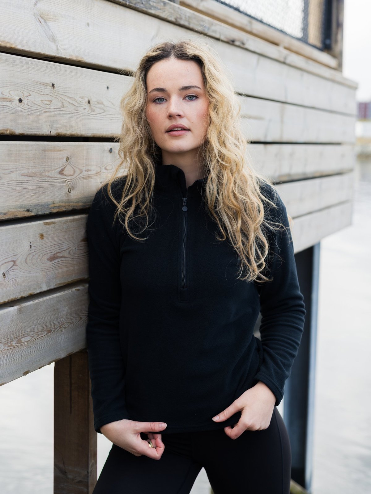 Twentyfour Aurora Half Zip Fleece Sort