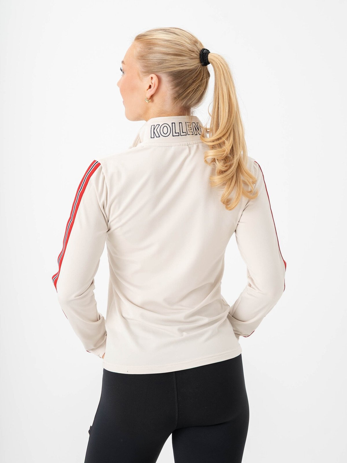 Twentyfour Aurora Half Zip Genser Gråhvit