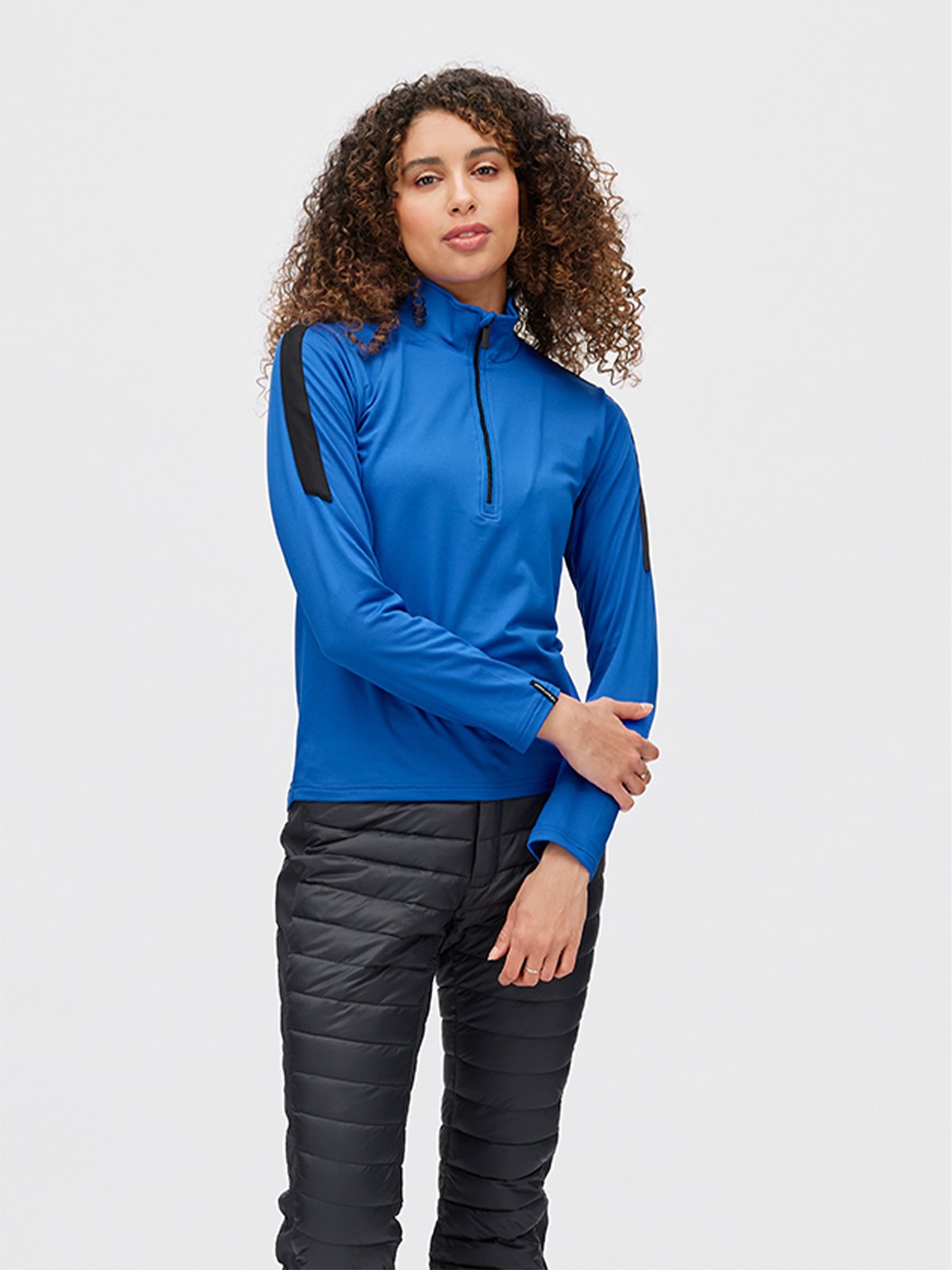 Twentyfour Aurora Half Zip Genser Knallblå