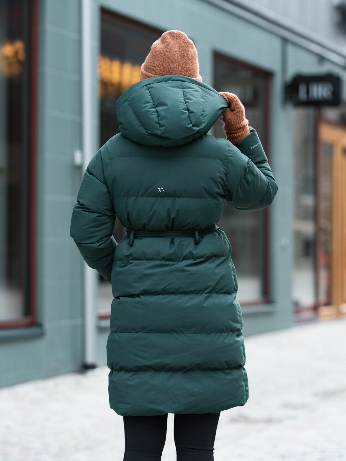 Twentyfour Mode Milla Parka Dyp Grønn