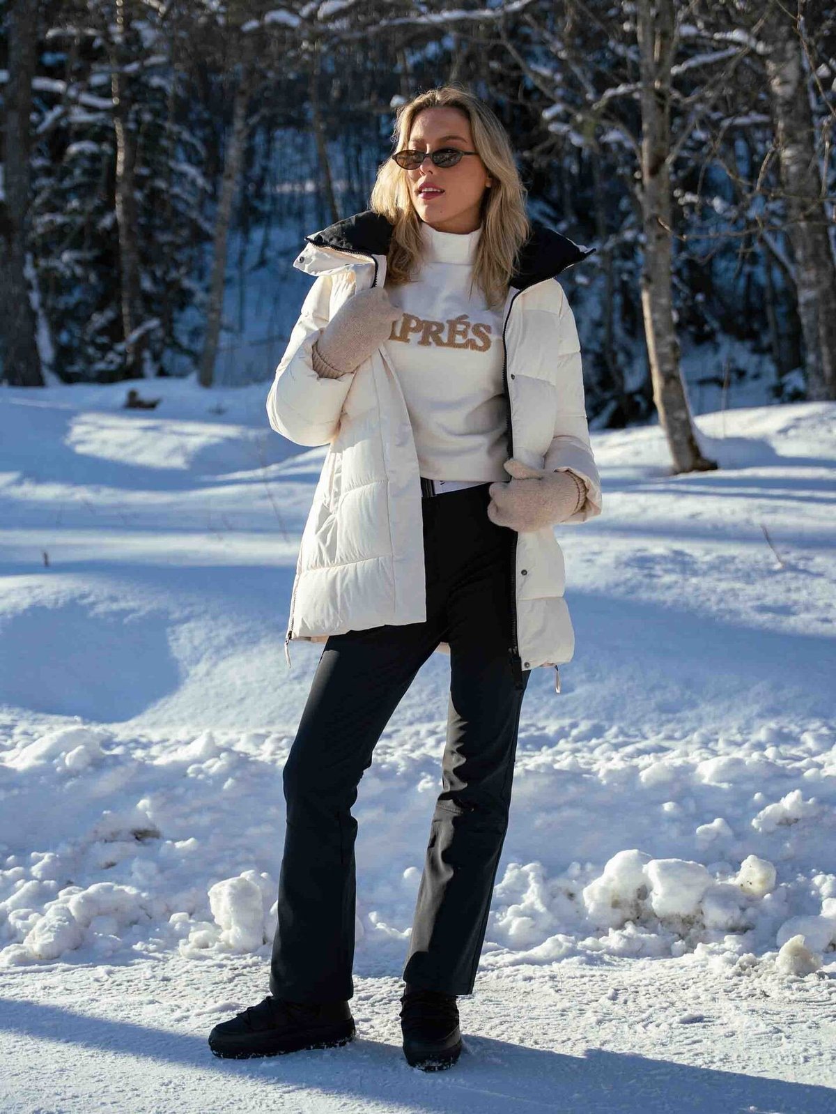 Twentyfour Mode Nea Parka Gråhvit