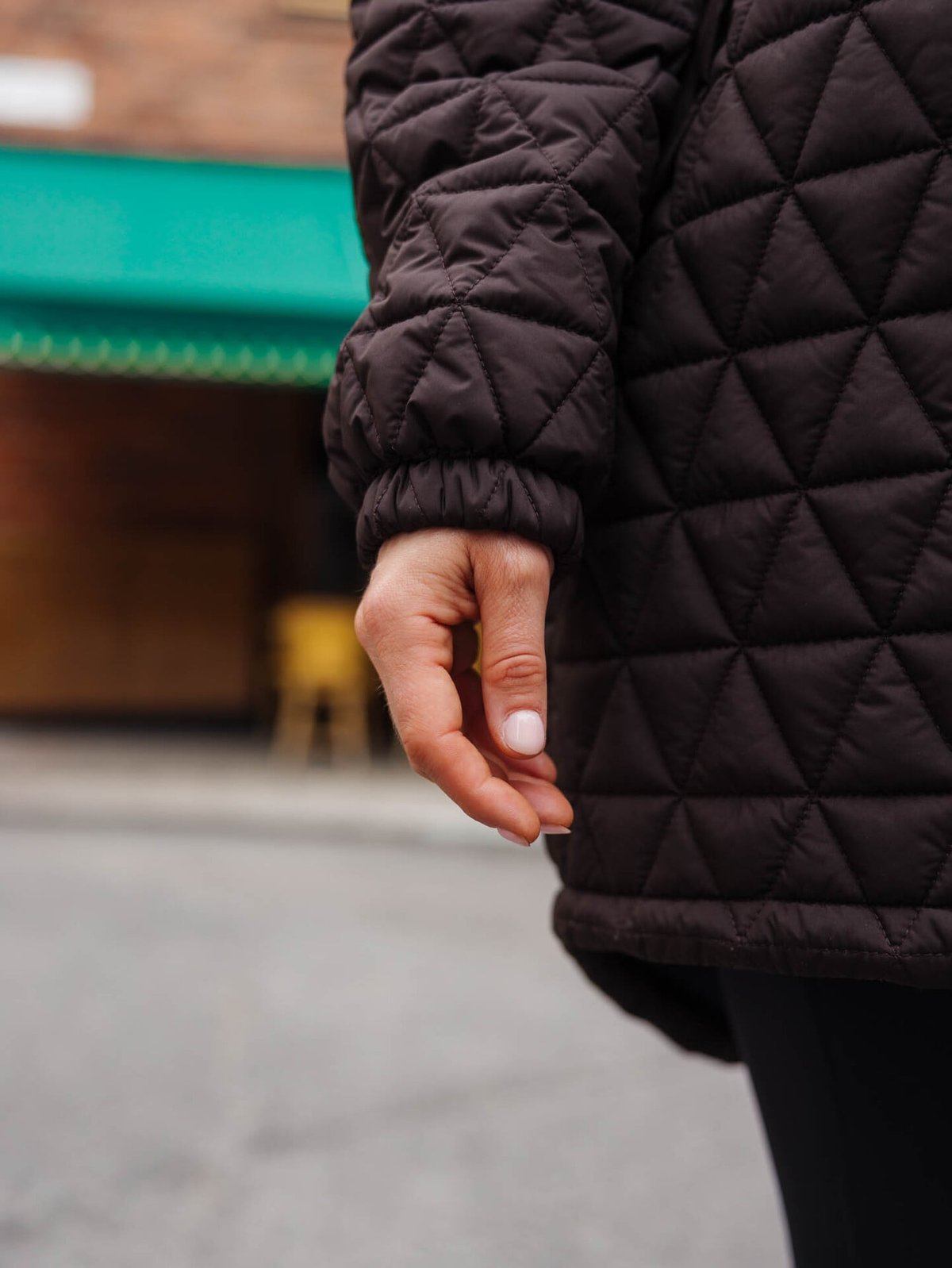 Twentyfour Mode Quilted Anorak Mørk brun