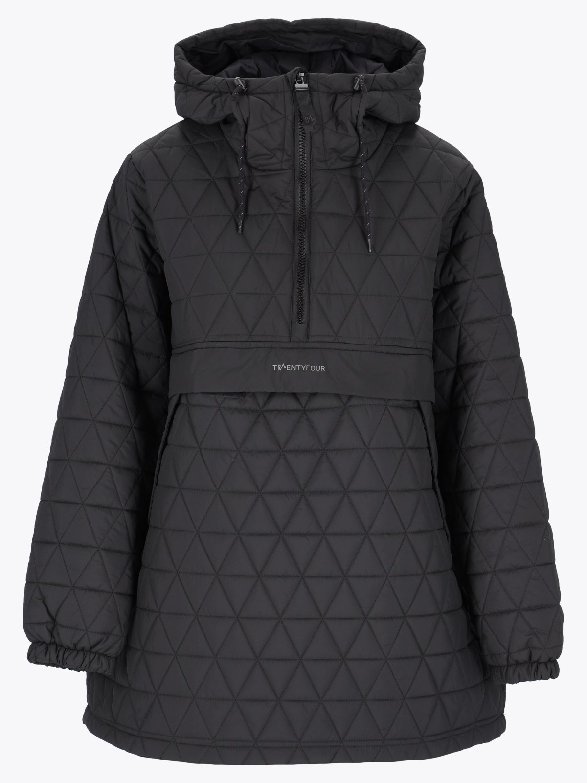 Twentyfour Mode Quilted Anorak Sort