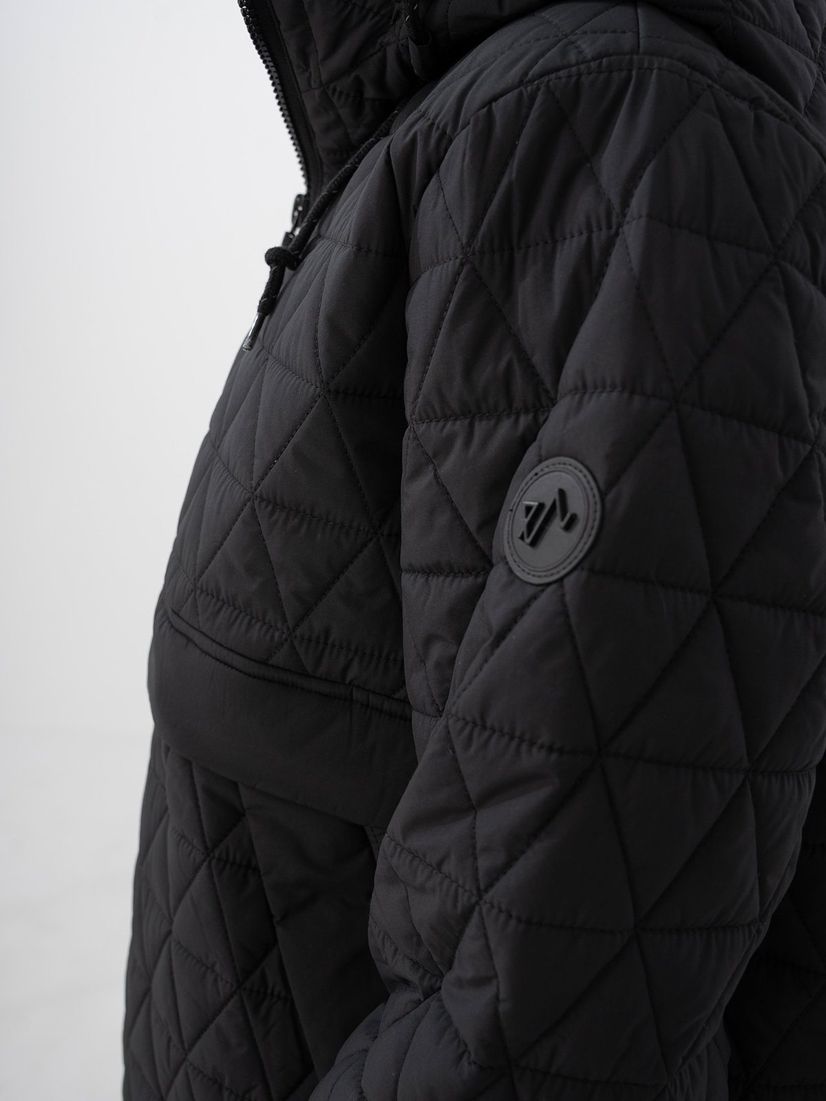 Twentyfour Mode Quilted Anorak Sort