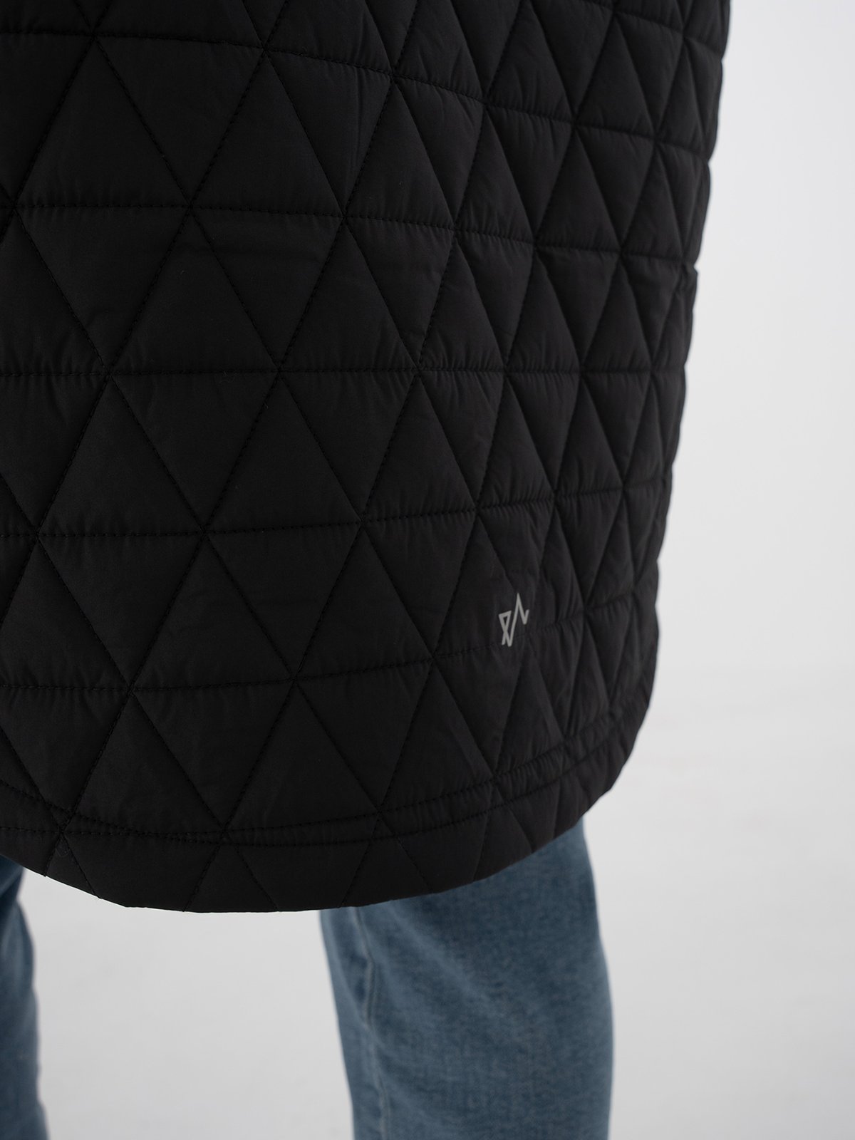 Twentyfour Mode Quilted Anorak Sort