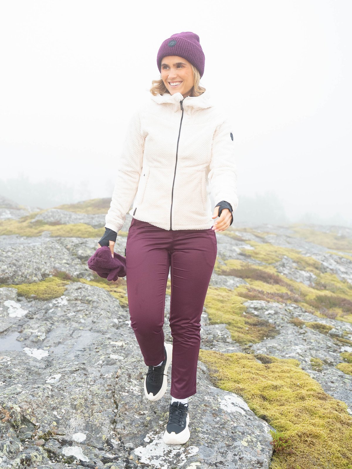 Twentyfour Aurora Ana Lue Mørk burgunder