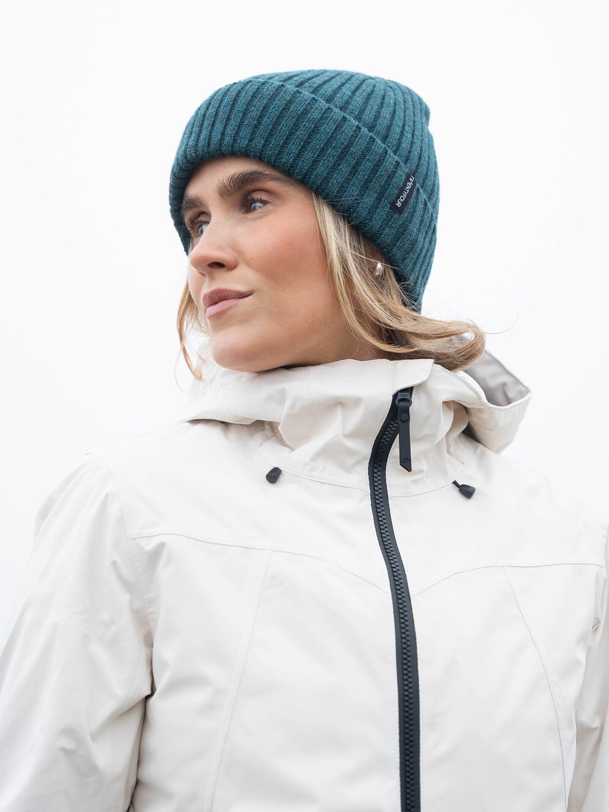 Twentyfour Aurora Rib Lue Mørk blågrønn