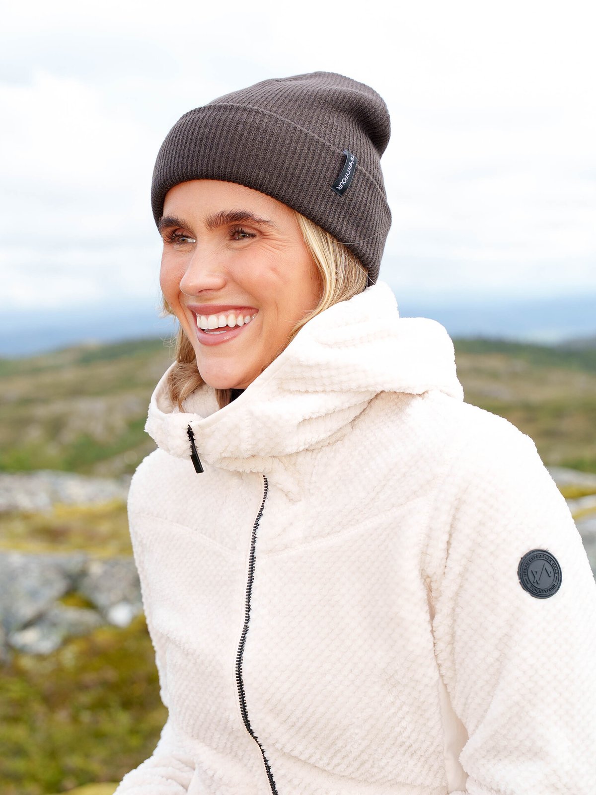 Twentyfour Aurora Varm Lue Mørk brun