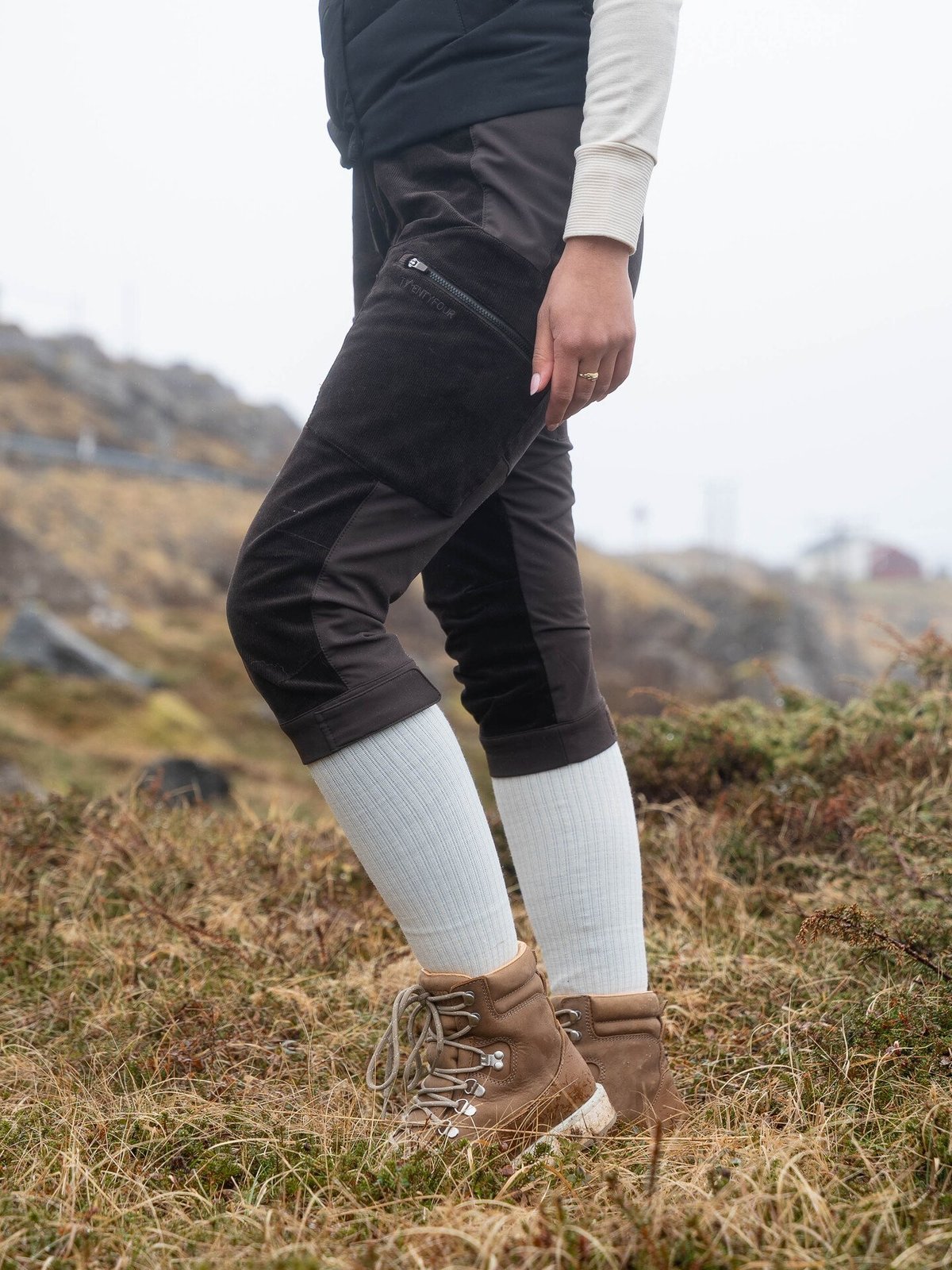 Twentyfour Aurora Shape Nikkers Mørk Brun