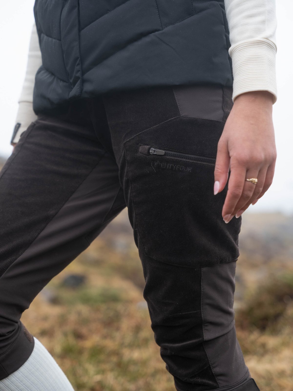 Twentyfour Aurora Shape Nikkers Mørk Brun