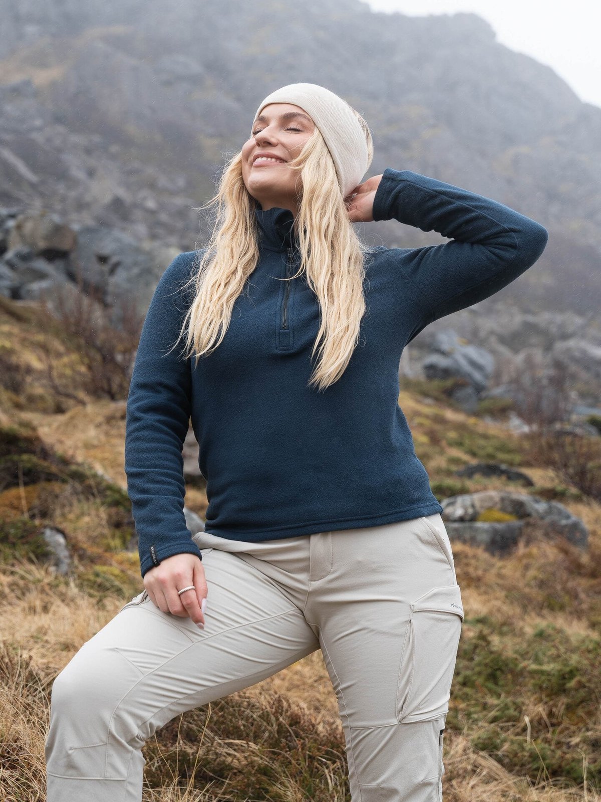 Twentyfour Aurora Basic Pannebånd Gråhvit