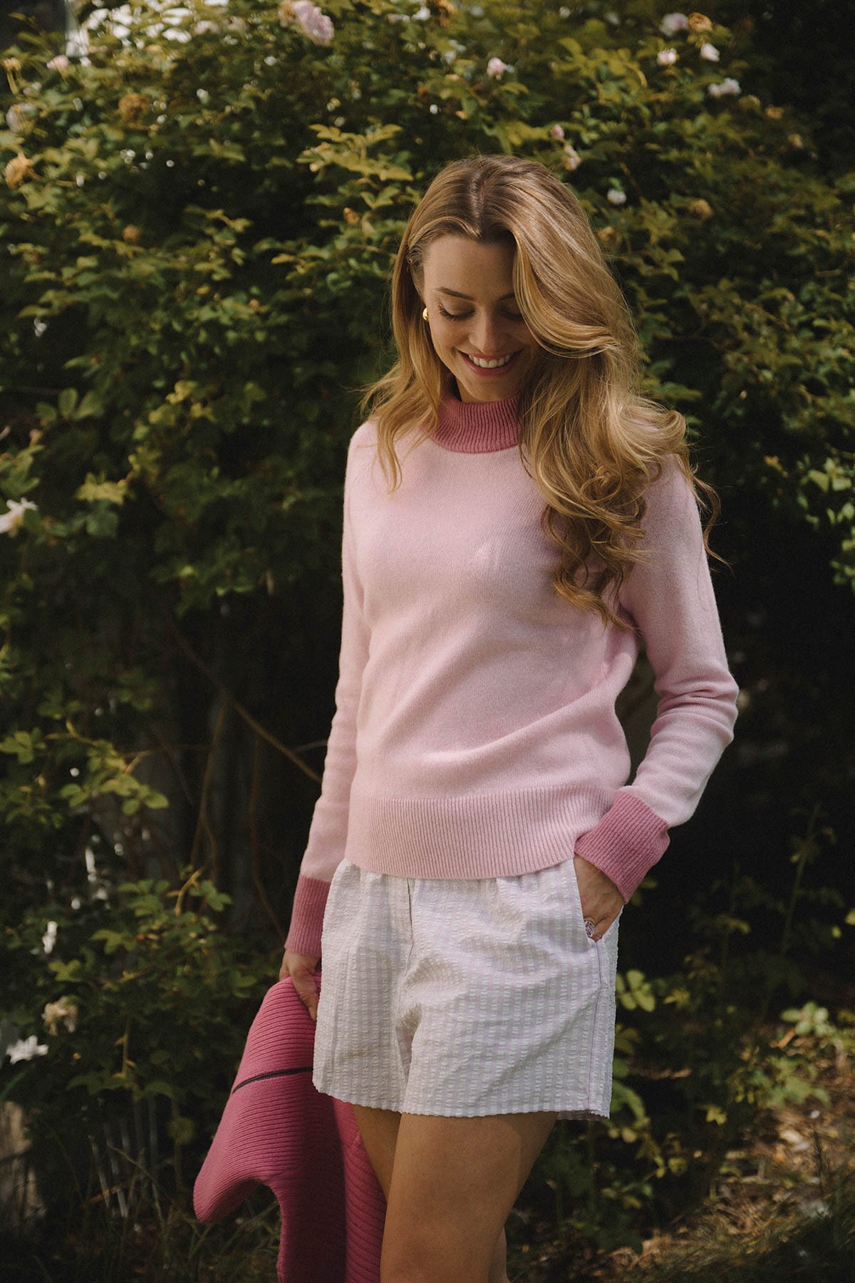 Twentyfour Aurora Limited Ullgenser Lys Rosa