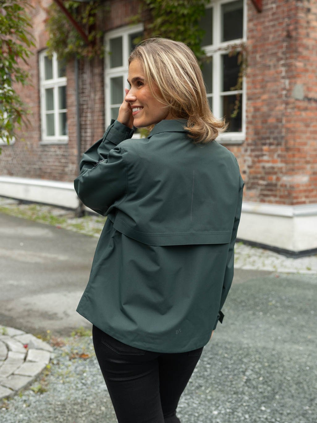 Twentyfour Mode Trench Jakke Dyp grønn