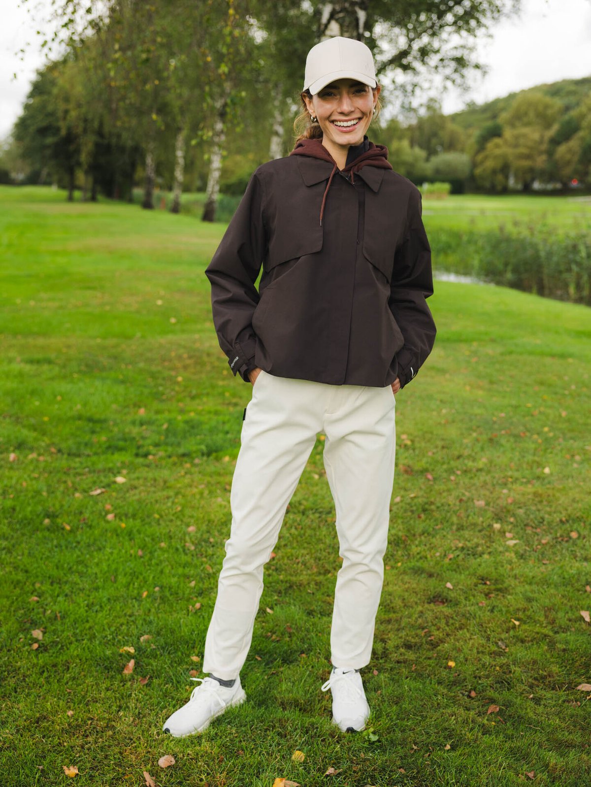 Twentyfour Mode Trench Jakke Mørk Brun