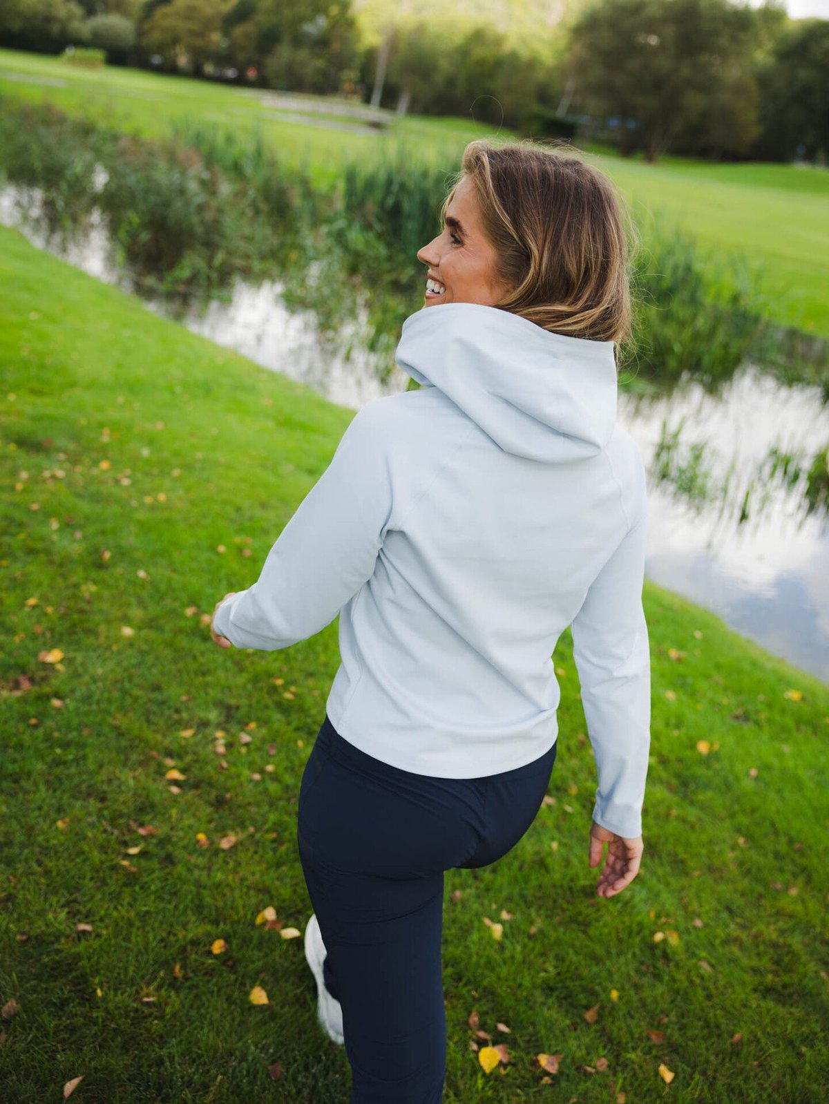 Twentyfour Venture Light Hoodie Blå