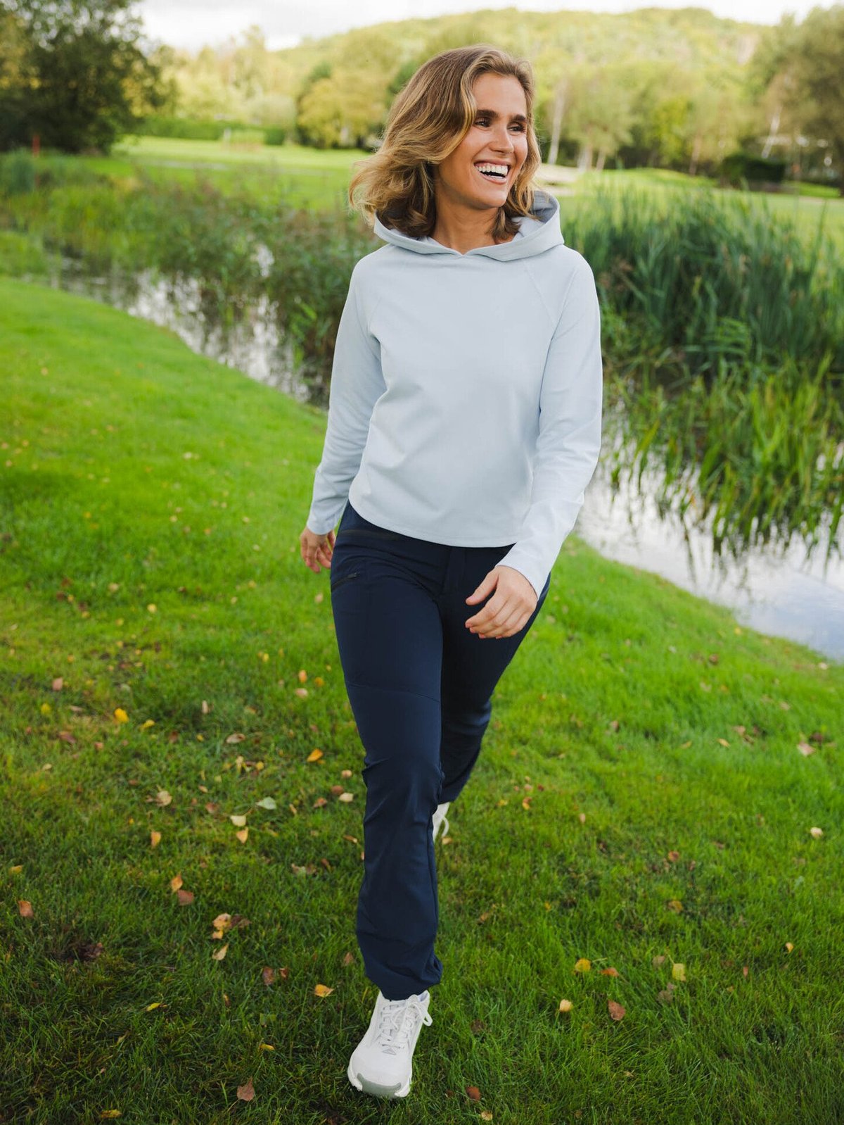 Twentyfour Venture Light Hoodie Blå