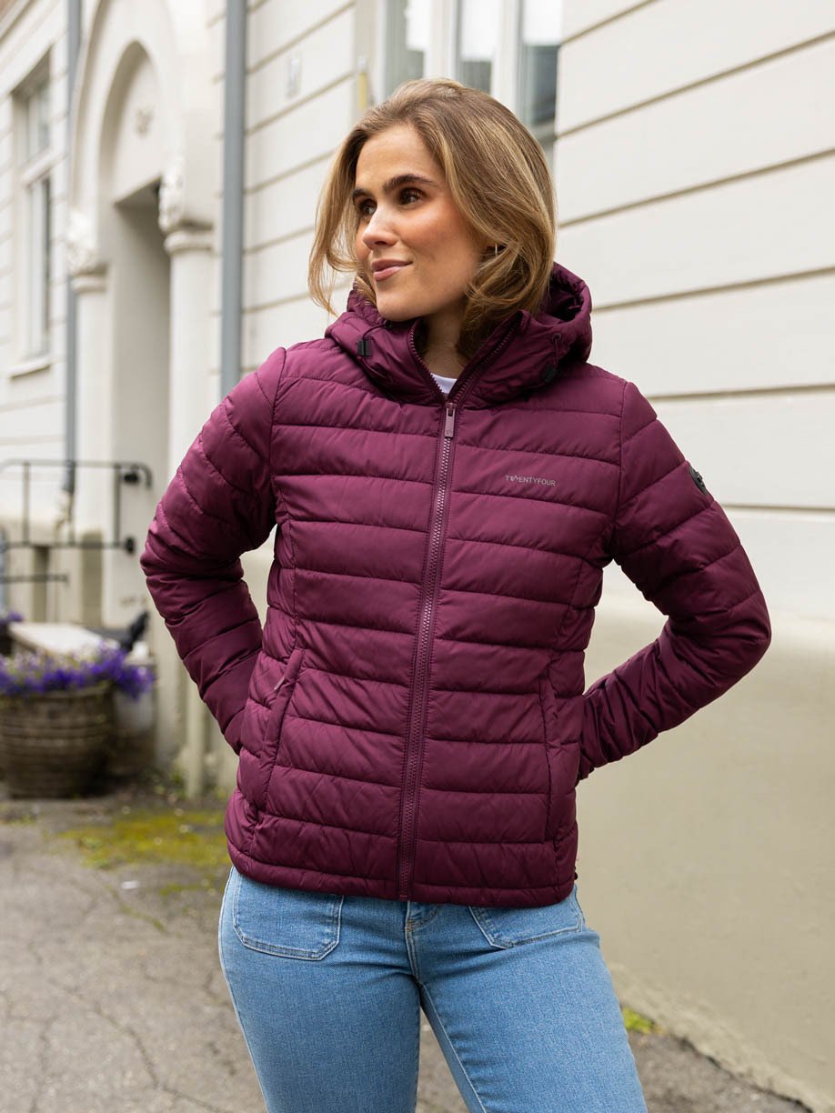 Twentyfour Mode CloMax Light Jacket Mørk burgunder