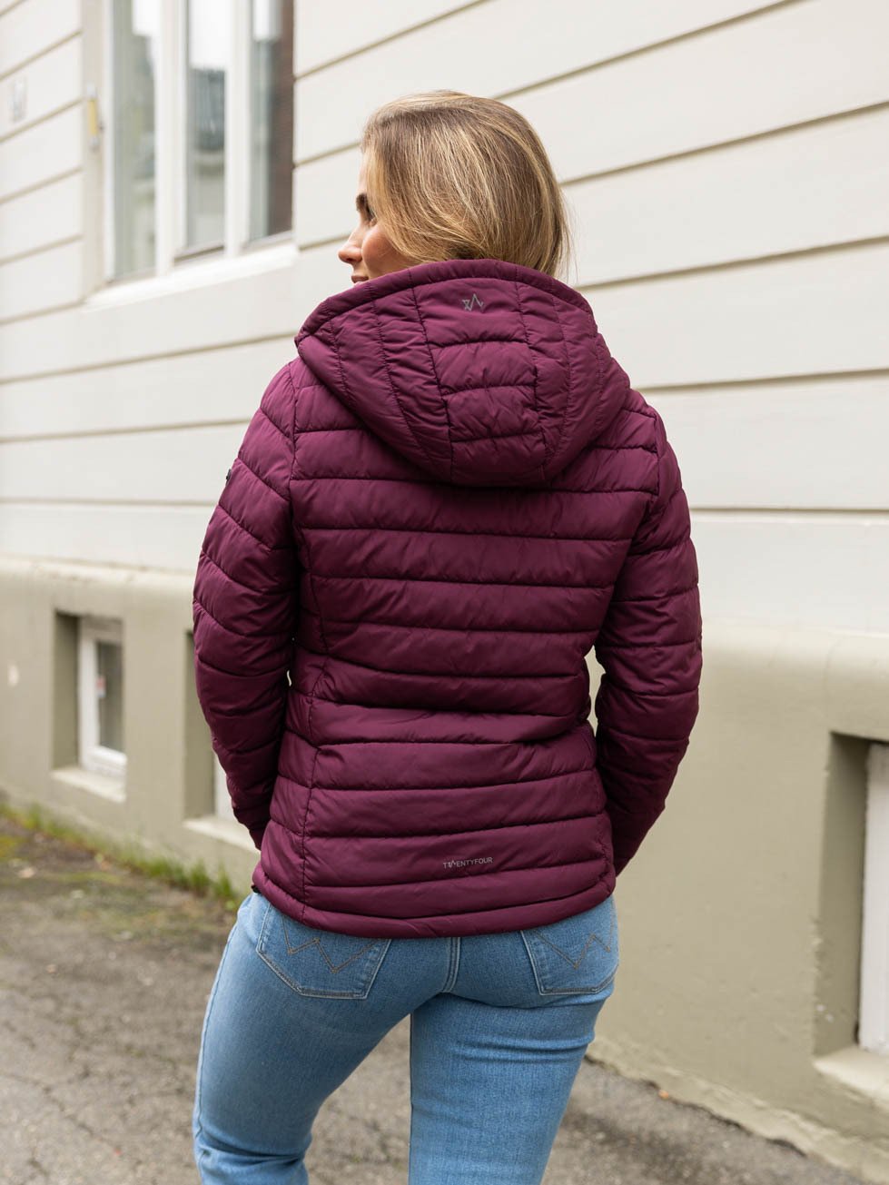 Twentyfour Mode CloMax Light Jacket Mørk burgunder