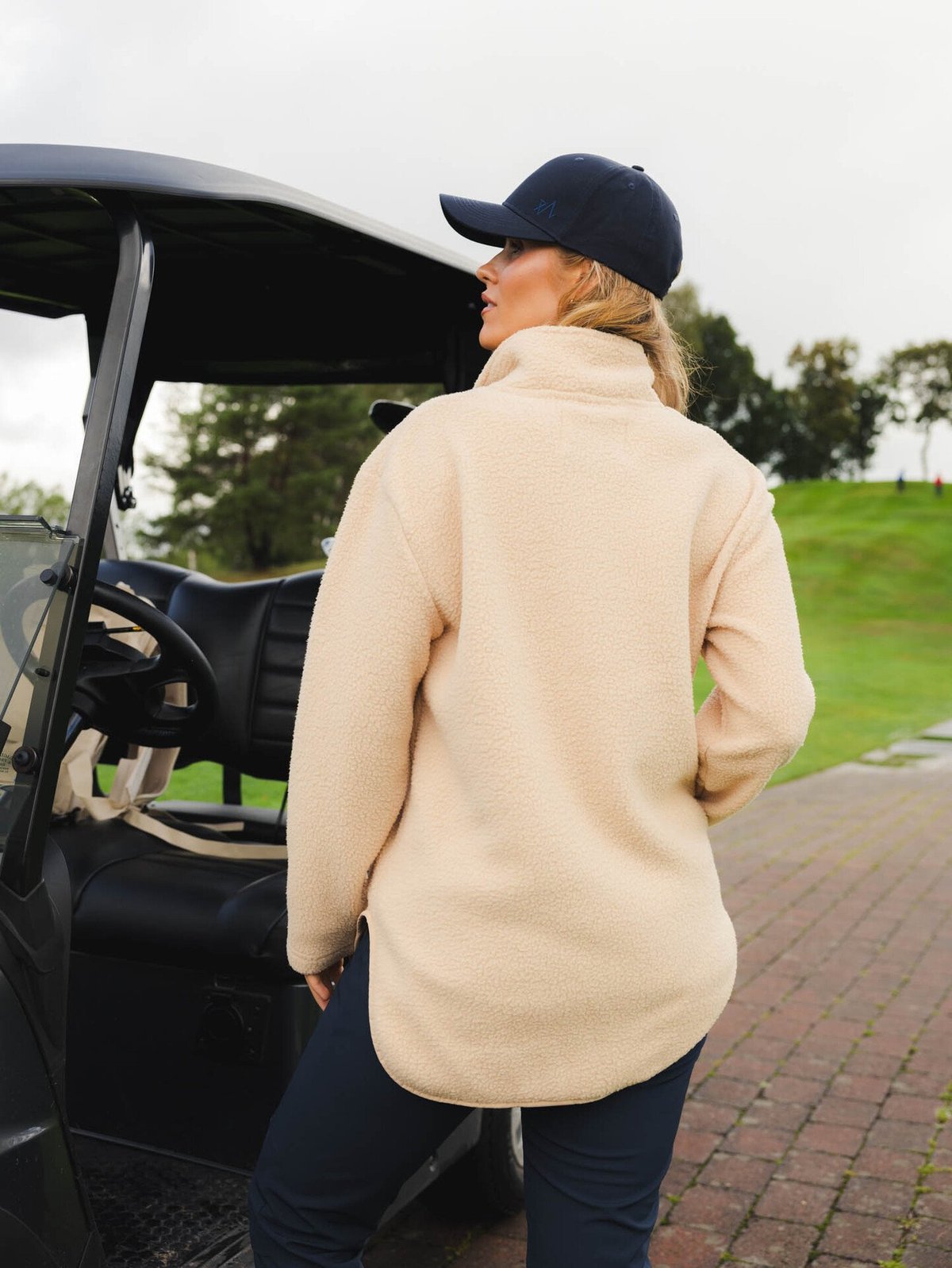 Twentyfour Mode Pile Light Half Zip Sand