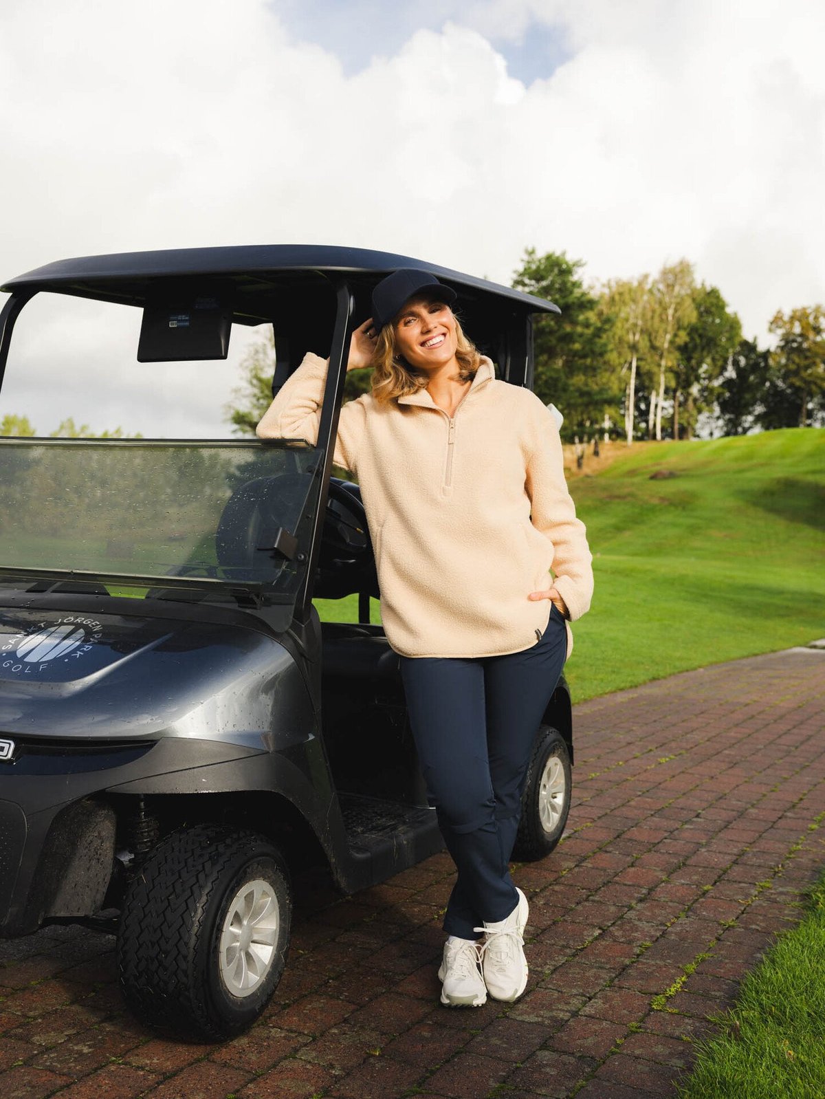 Twentyfour Mode Pile Light Half Zip Sand