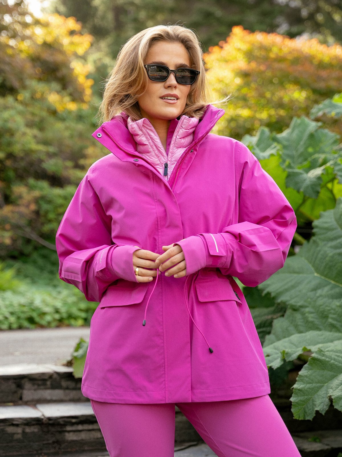 Twentyfour Nina Skalljakke Fuksia