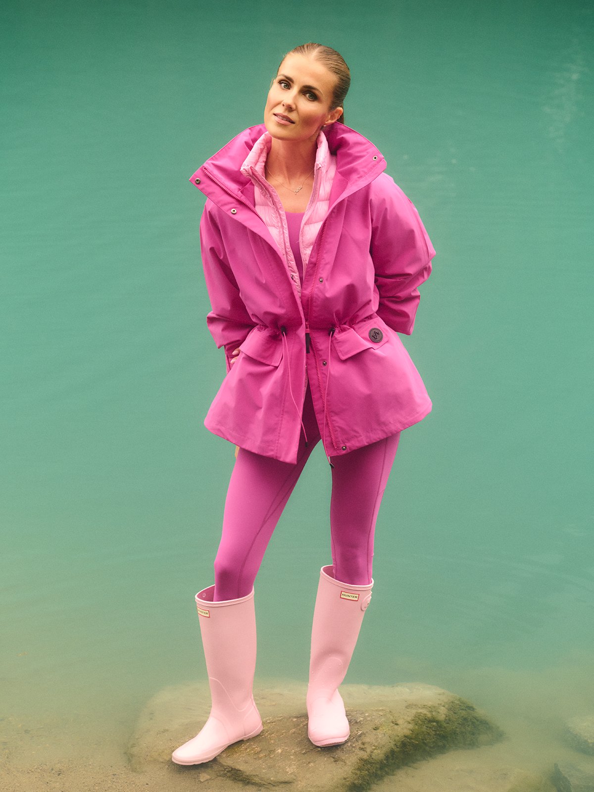 Twentyfour Nina Skalljakke Fuksia