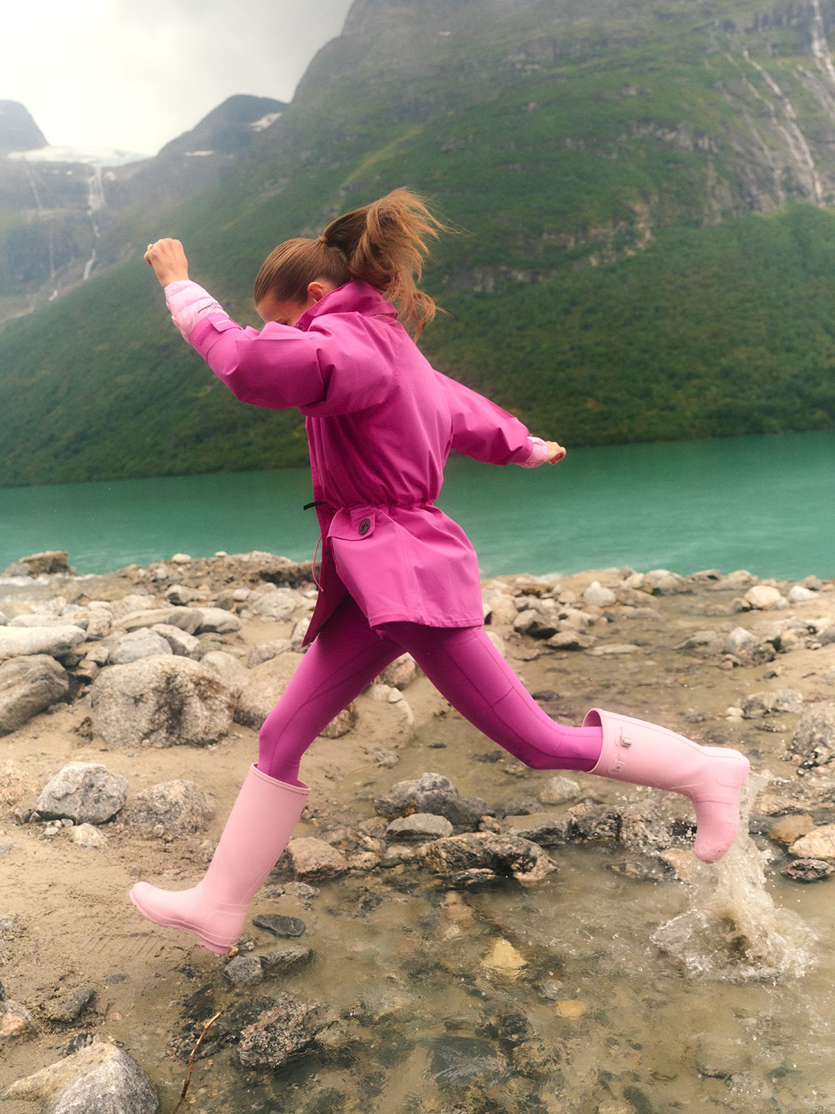 Twentyfour Nina Skalljakke Fuksia