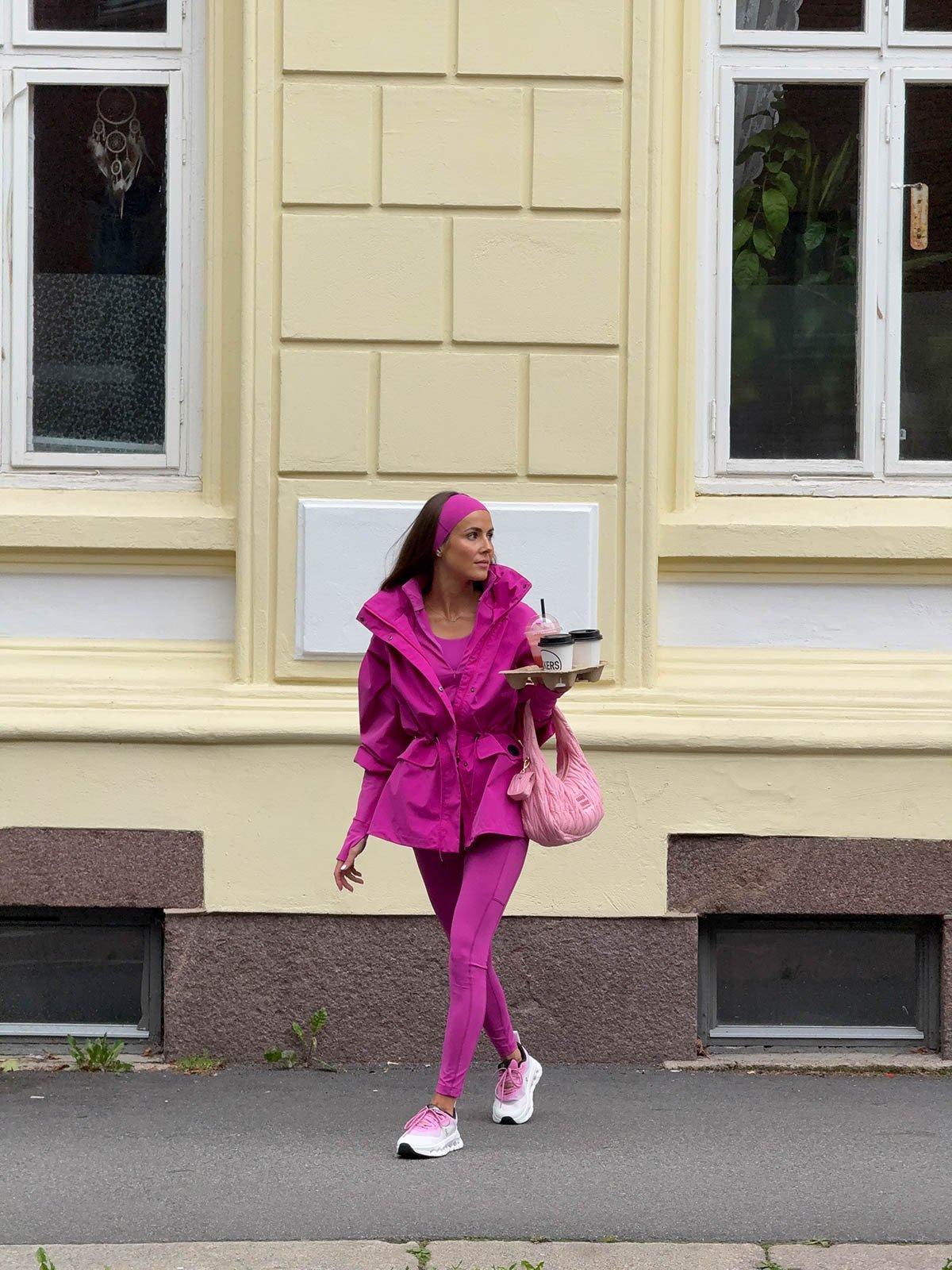 Twentyfour Nina Skalljakke Fuksia