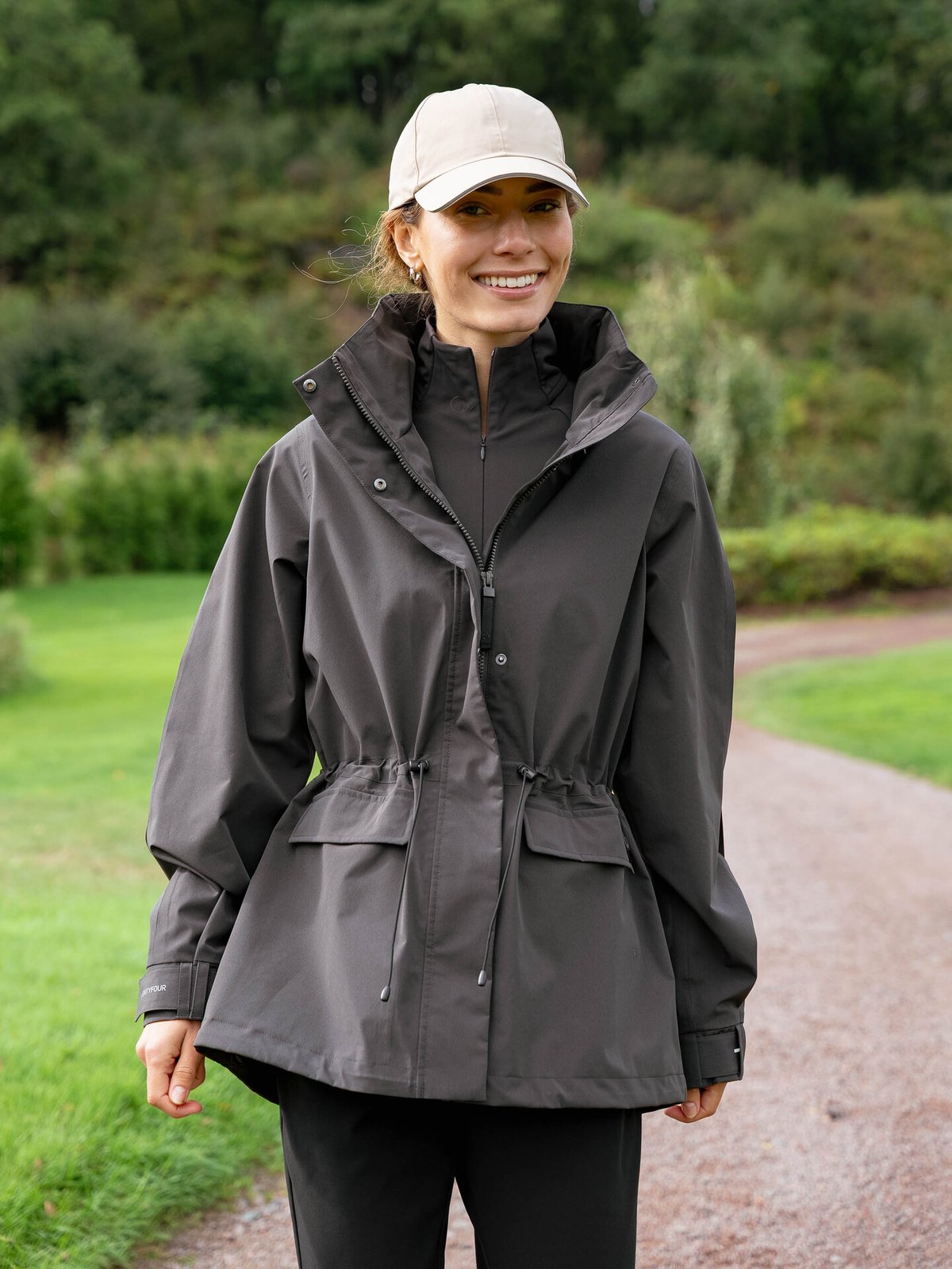 Twentyfour Nina Skalljakke Skyggesort