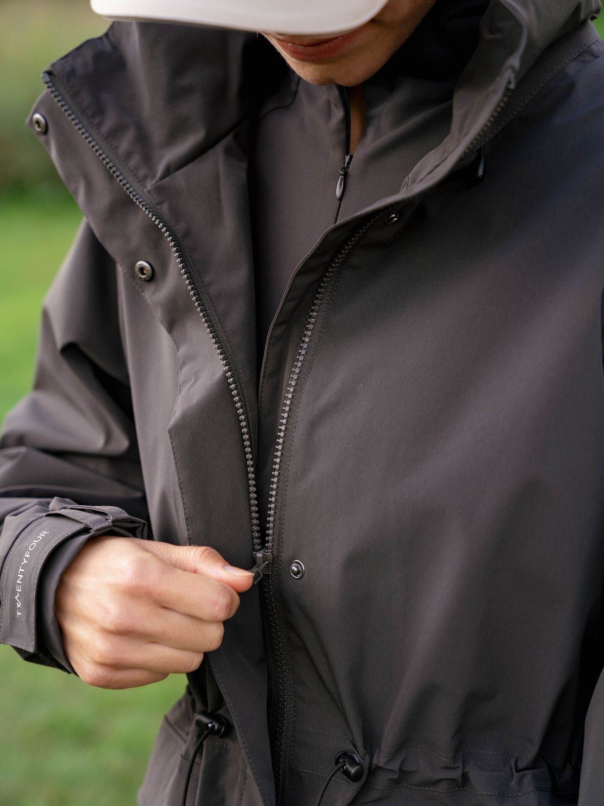 Twentyfour Nina Skalljakke Skyggesort