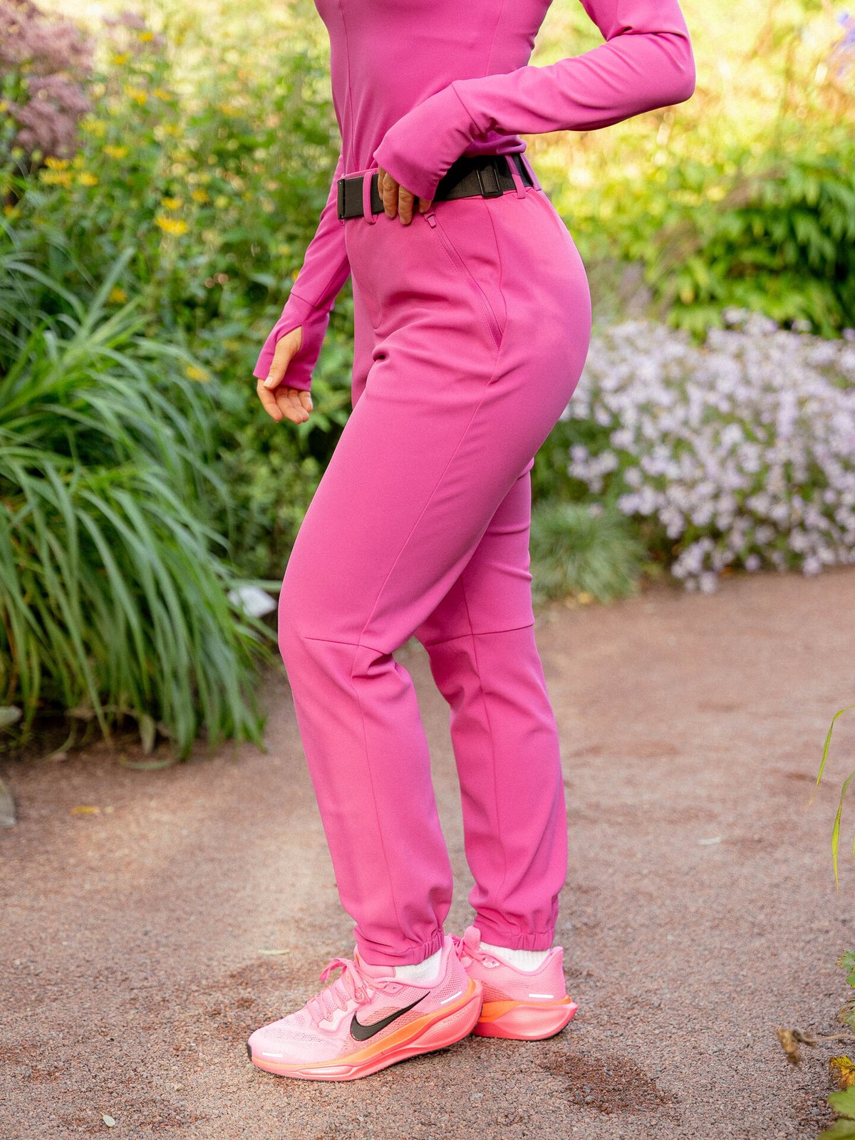 Twentyfour Nina Highwaist Bukse Fuksia