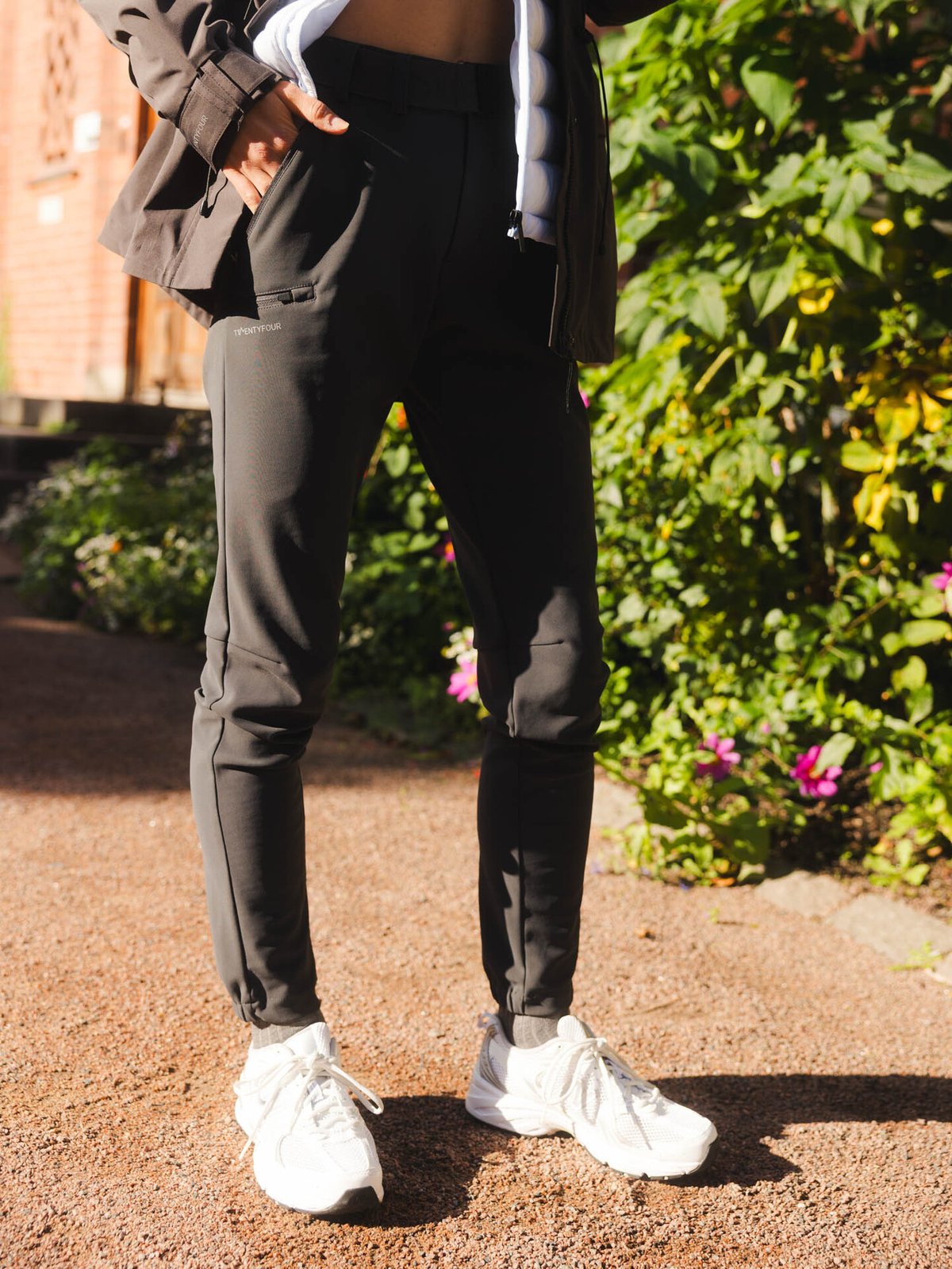 Twentyfour Nina Highwaist Bukse Skyggesort