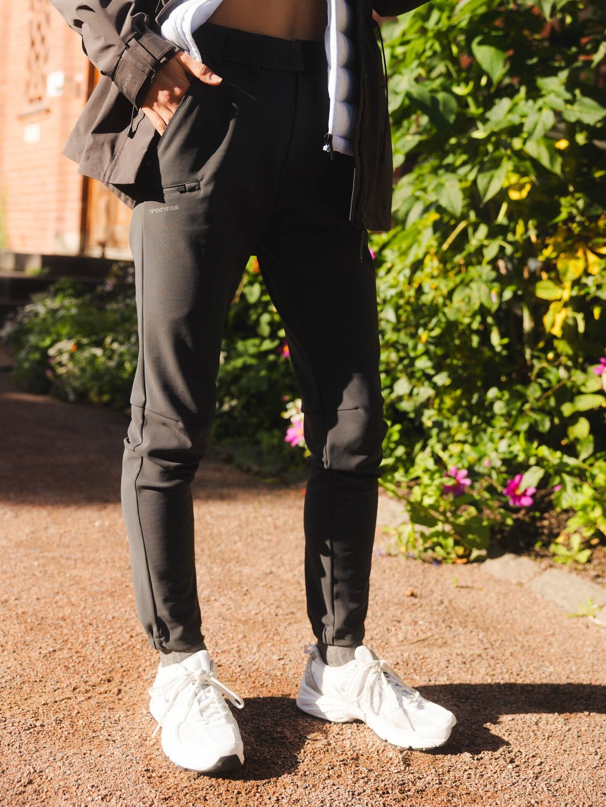 Twentyfour Nina Highwaist Bukse Skyggesort